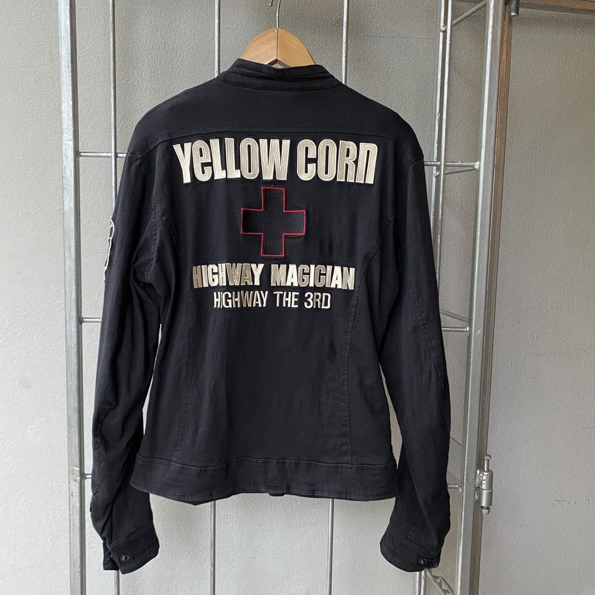 YELLOW CORN YELLOW CORN Black Super Bike Jacket Size M / US 6-8 / IT 42-44 - 1 Thumbnail