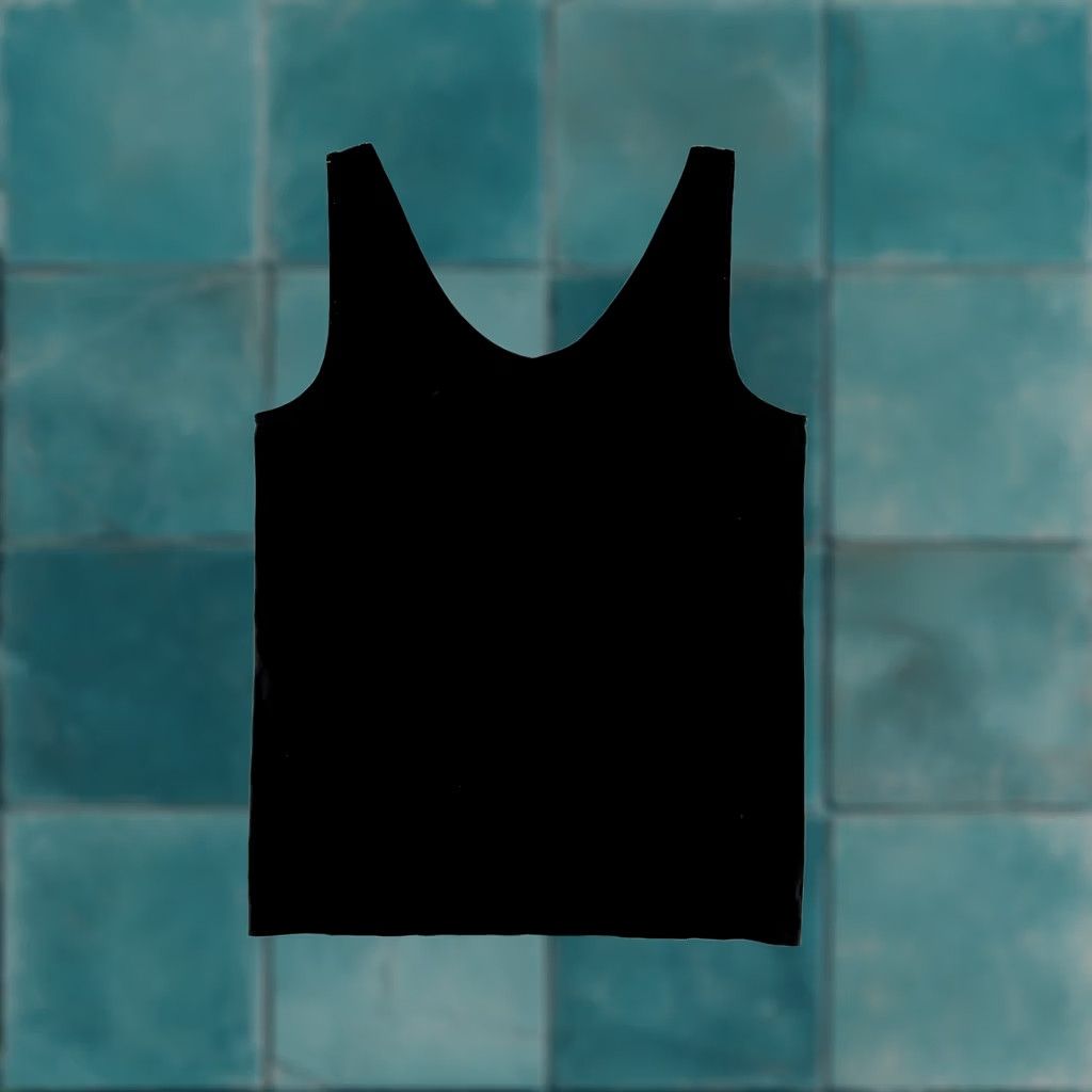Vintage WHBM Black Tank Top Sleeveless V Neck Casual Layering Basic Womens Size L Size L / US 10 / IT 46 - 1 Thumbnail