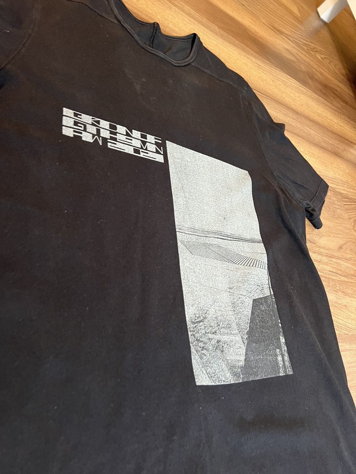 Rick Owens Rick Owen’s dark shadow Tshirt Size US M / EU 48-50 / 2 - 2 Thumbnail