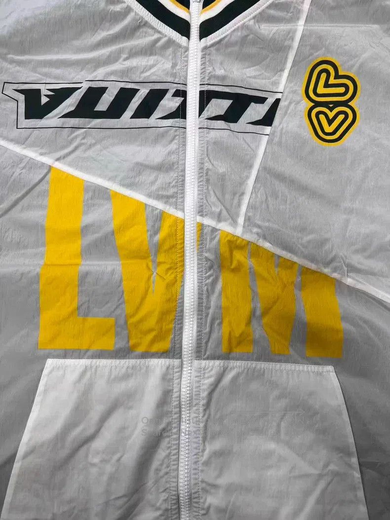 Louis Vuitton Louis Vuitton Patchwork monogrammed zip-up hooded baseball Size US M / EU 48-50 / 2 - 3 Thumbnail
