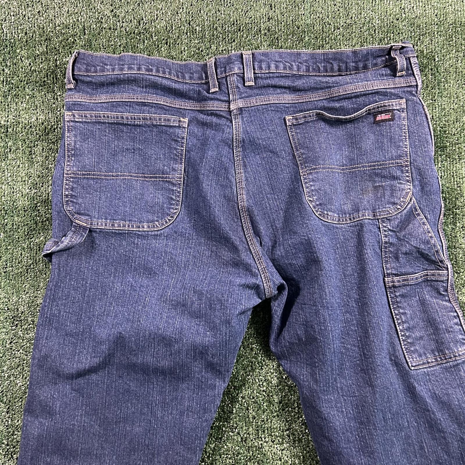 Dickies Dickies Men's Blue Workwear Denim Jeans. 42x32 Size US 42 / EU 58 - 5 Thumbnail
