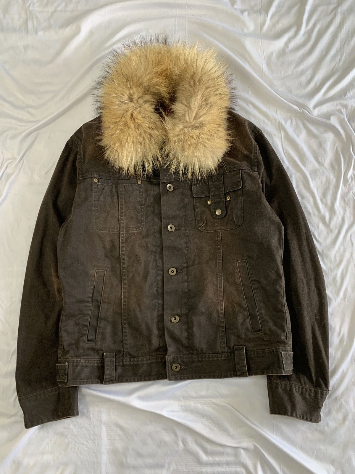 KMRii Faux fur ifsixwasnine style jacket japanese brand Size US M / EU 48-50 / 2 - 1 Thumbnail