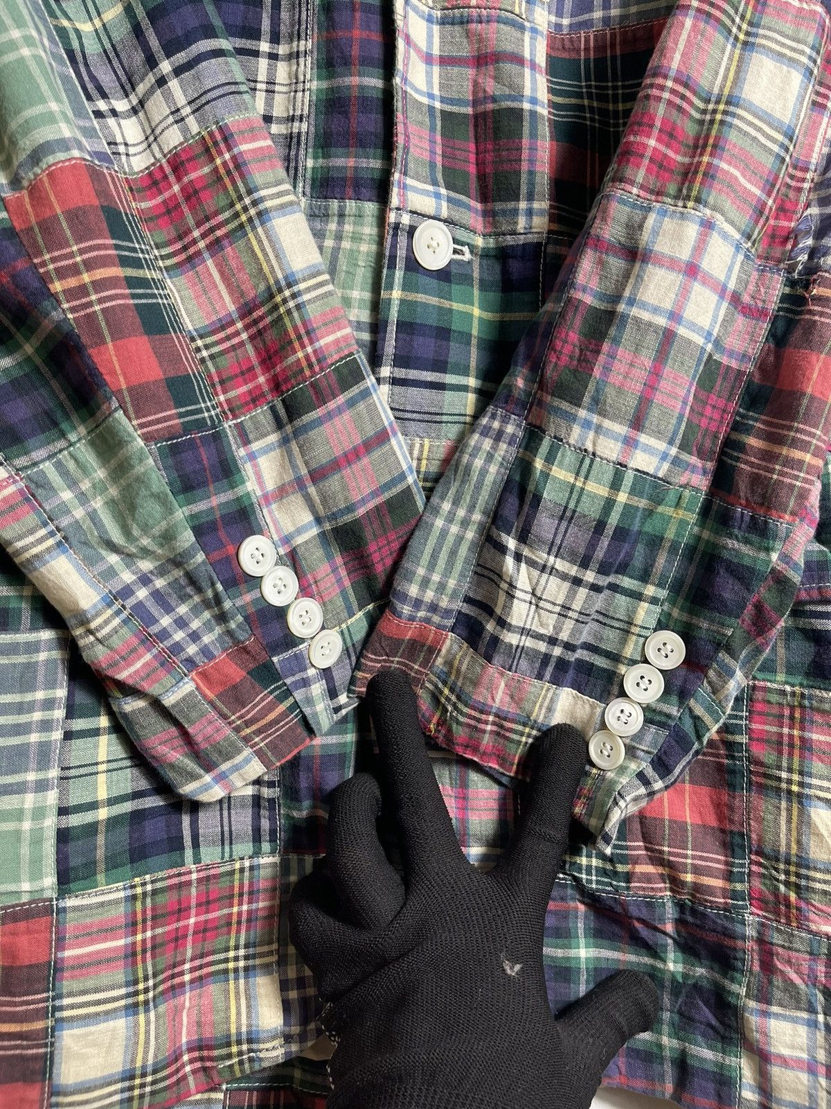 Polo Ralph Lauren × RRL Ralph Lauren × Vintage Vintage Polo Ralph Laurent patchwork coat Size US M / EU 48-50 / 2 - 5 Thumbnail