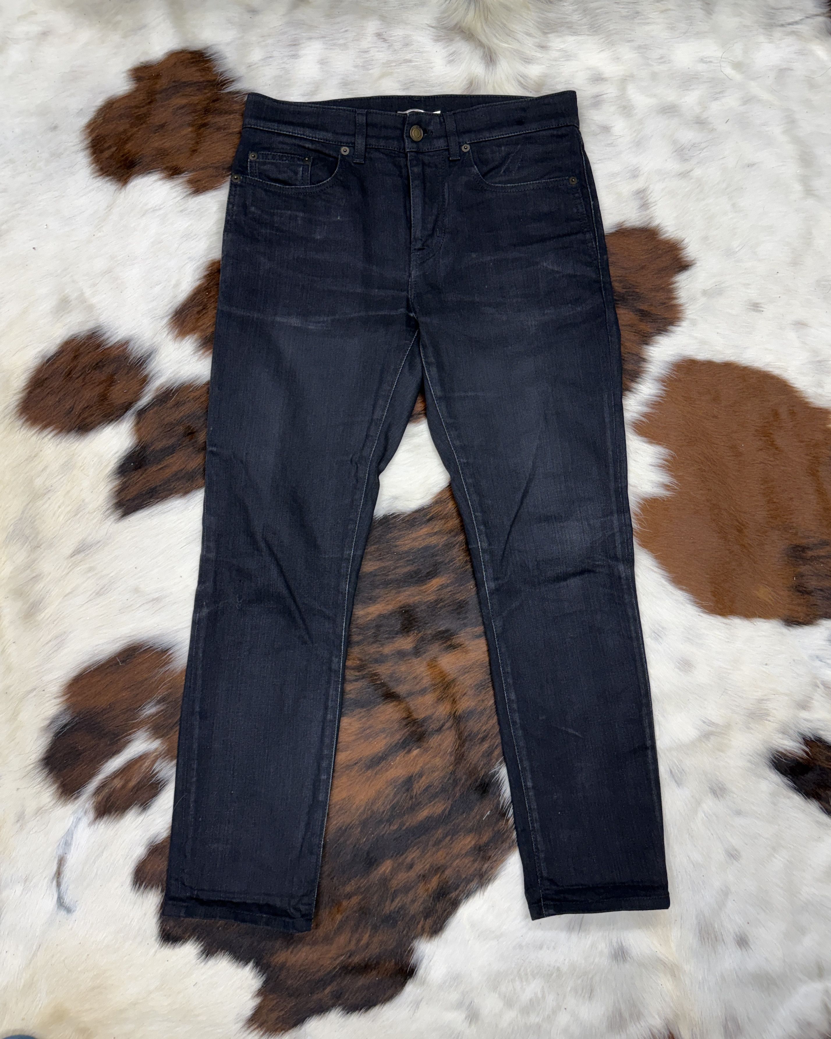 Saint Laurent 18FW D19 Black Jean