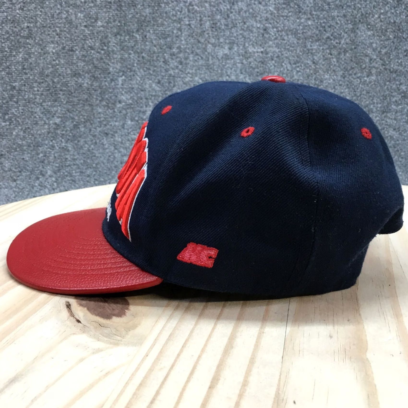 Vintage Malaki Minnesota The North Star Snapback Cap Hat Mens One Size Blue Star Theme Adjustable Cap Size ONE SIZE - 4 Thumbnail