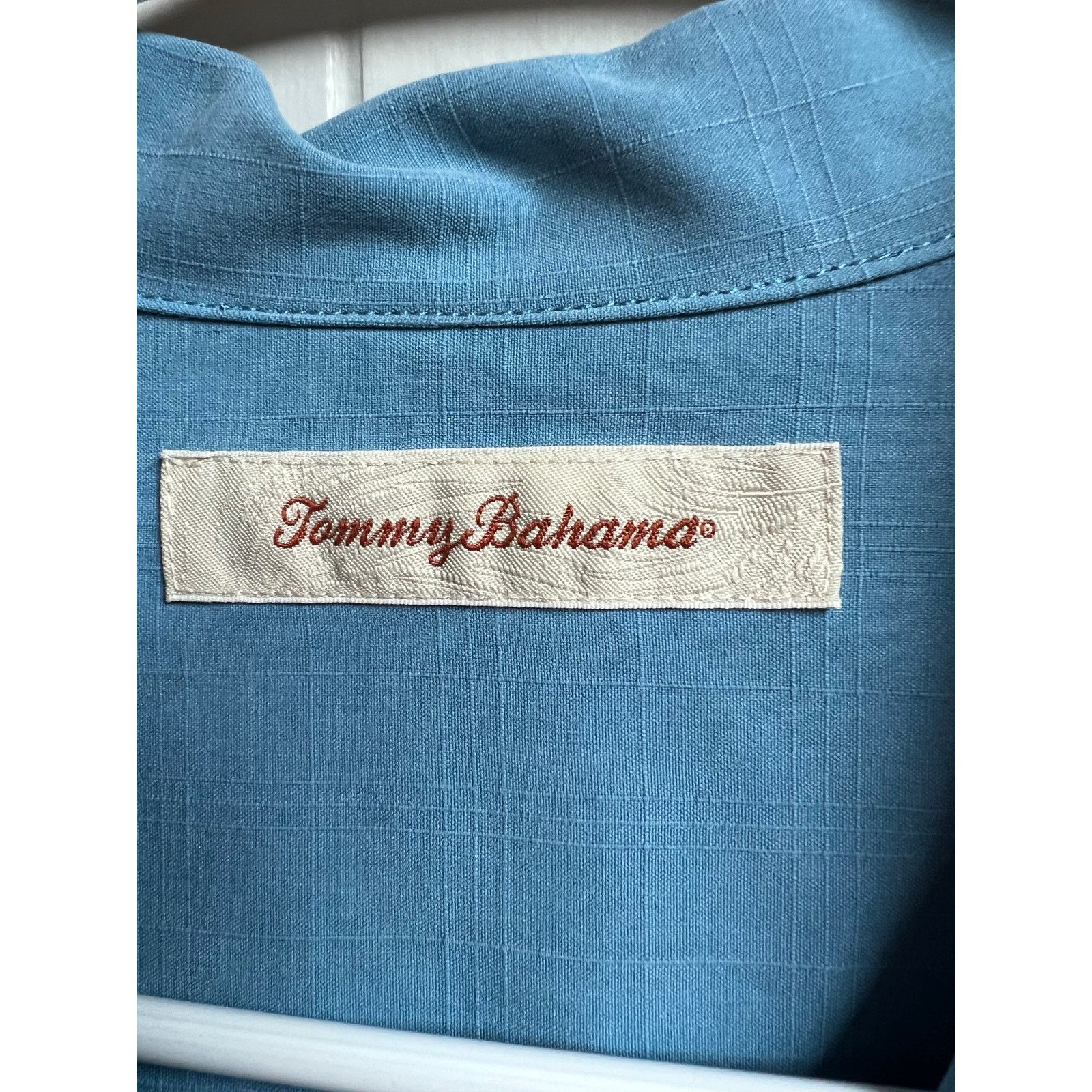 Tommy Bahama Tommy Bahama Men's Silk Camp Shirt Blue Medium Size US M / EU 48-50 / 2 - 2 Thumbnail