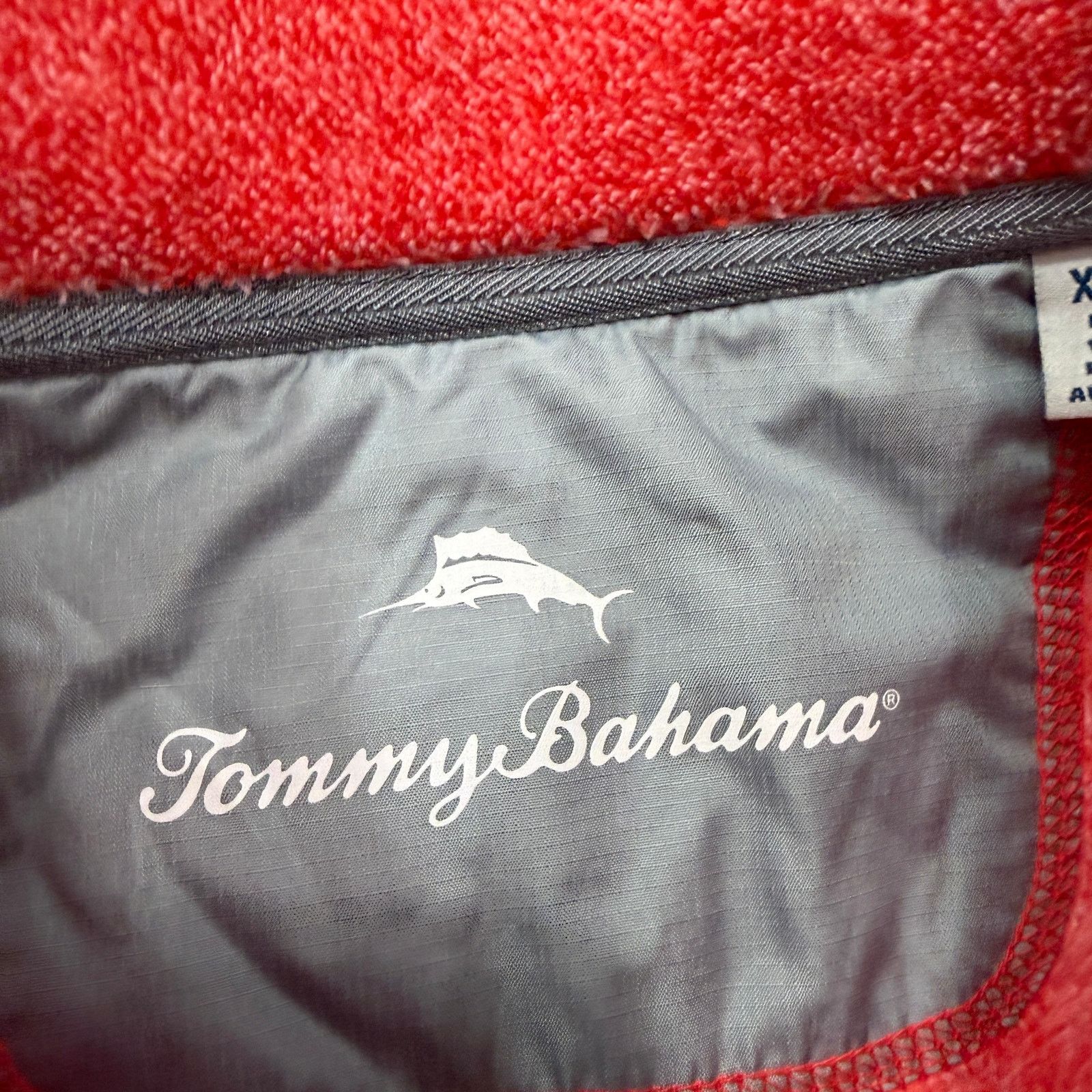 Tommy Bahama Tommy Bahama Cascade Cozy 1/4 Zip Fleece Pullover XL Size US XL / EU 56 / 4 - 4 Thumbnail