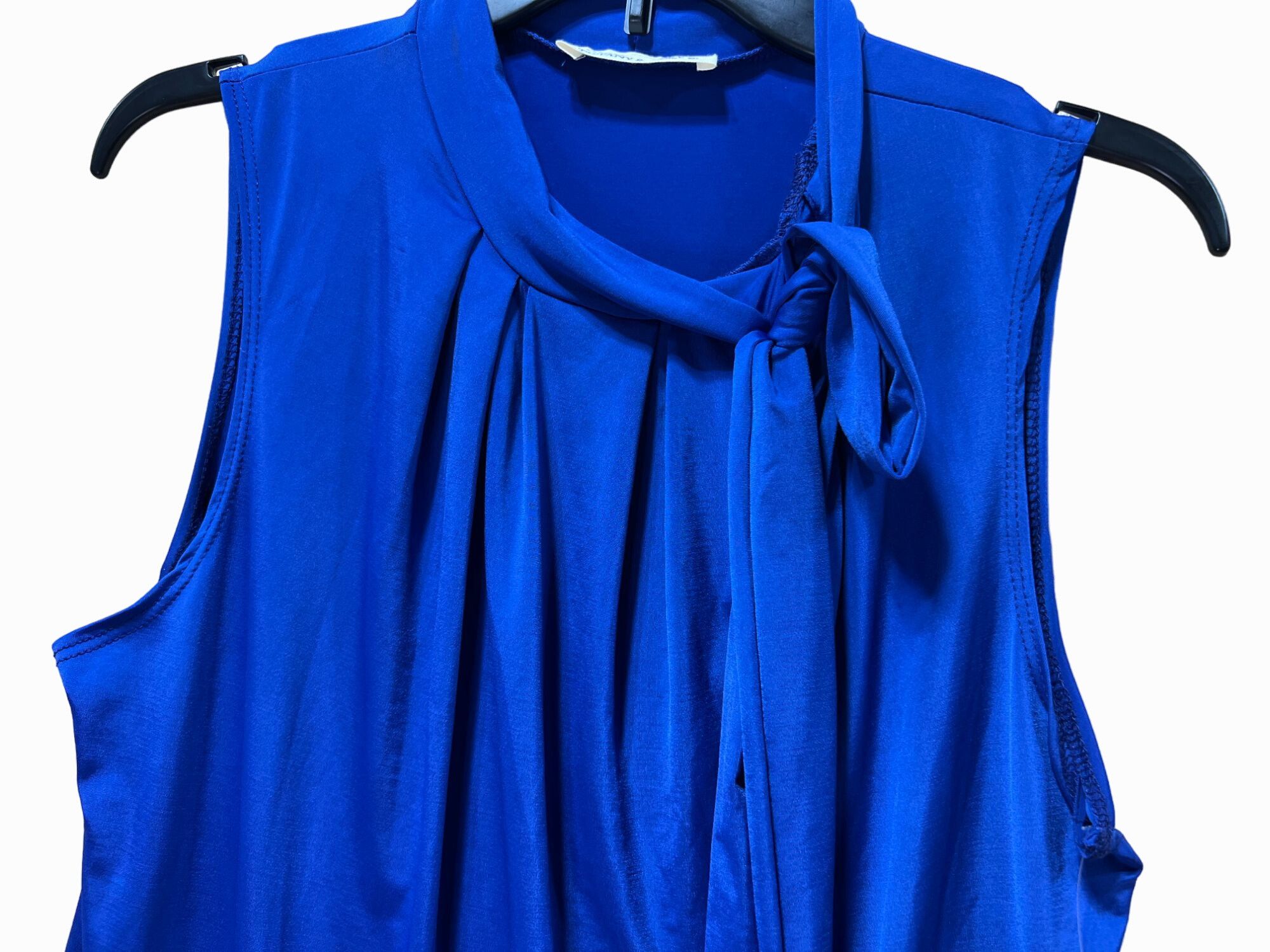 Other TIFFANY & GREY - Women's Sleeveless Loose Blouse - Blue - Pe Size XL / US 12-14 / IT 48-50 - 11 Thumbnail