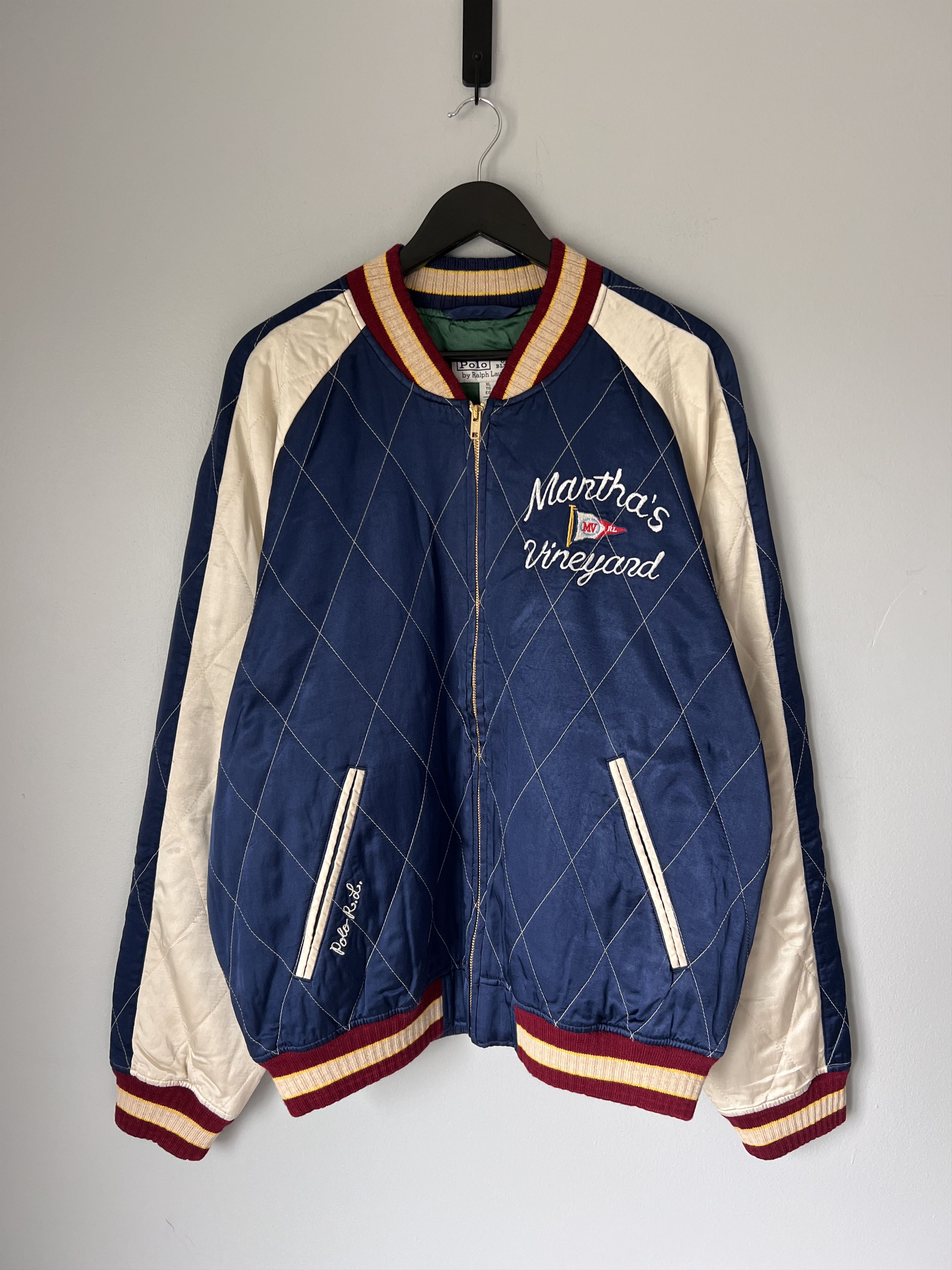 Polo Ralph Lauren Polo Ralph Lauren Oak Bluffs Martha Vineyard Souvenir Jacket Size US XL / EU 56 / 4 - 4 Thumbnail