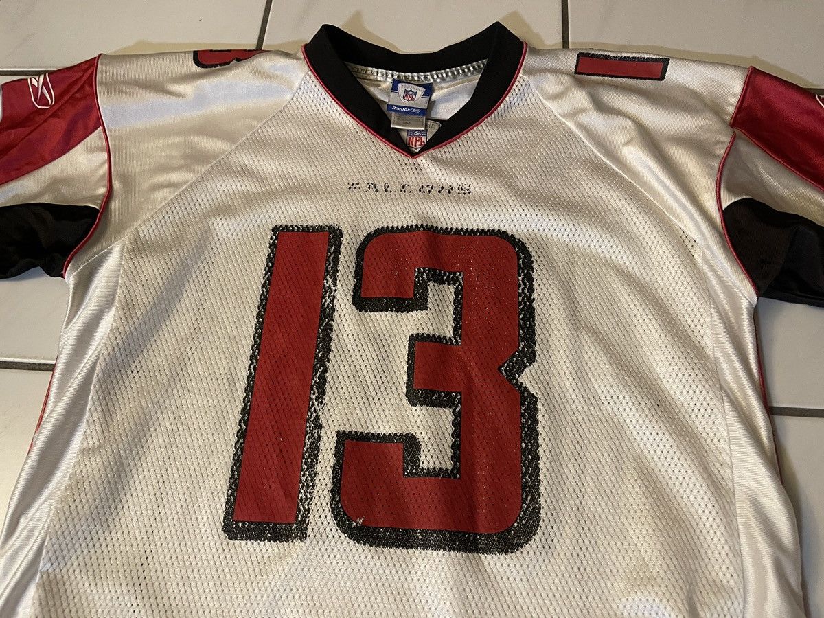 Reebok Atlanta Falcons Jersey #13 Hampton Reebok Men's Large NFL Size US L / EU 52-54 / 3 - 2 Thumbnail