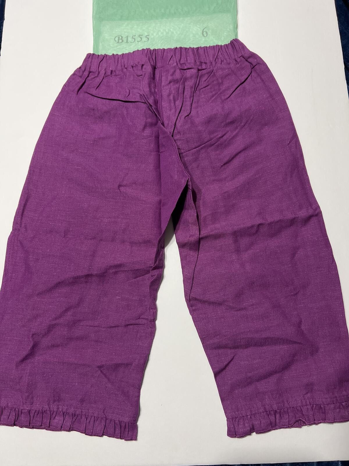 Other Matilda Jane Purple Ruffle Pants Size 6 Girls Size 24" / US 00 / IT 34 - 5 Thumbnail