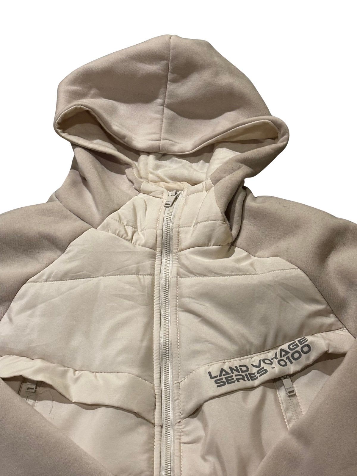 Other Men’s cream hoodie jacket.mj1217 Size US L / EU 52-54 / 3 - 2 Thumbnail