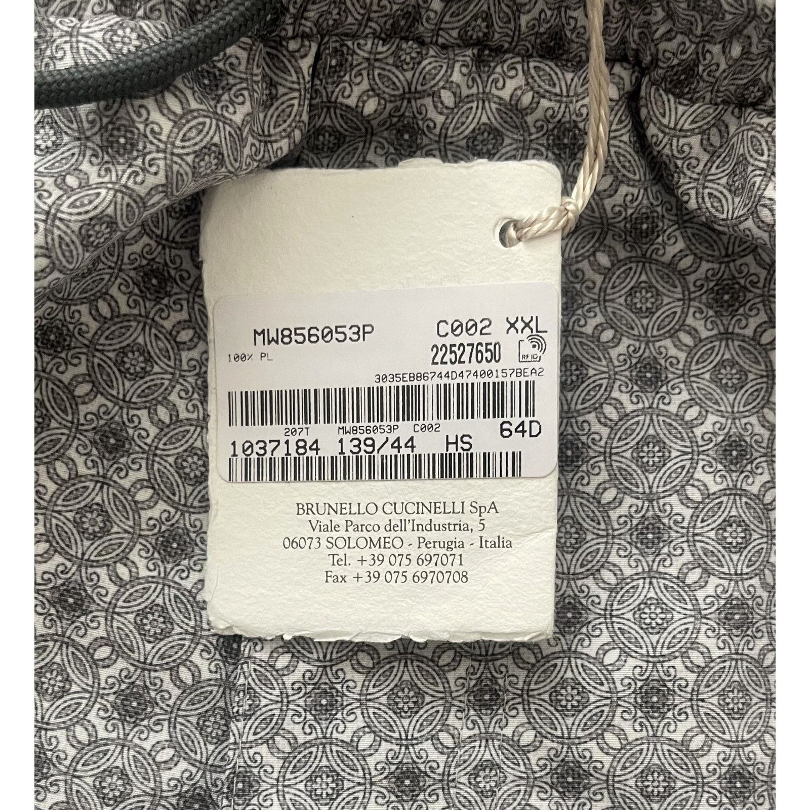 Brunello Cucinelli $795 NWT Brunello Cucinelli Gray Relaxed Swim Shorts 2XL Size US 40 / EU 56 - 7 Thumbnail