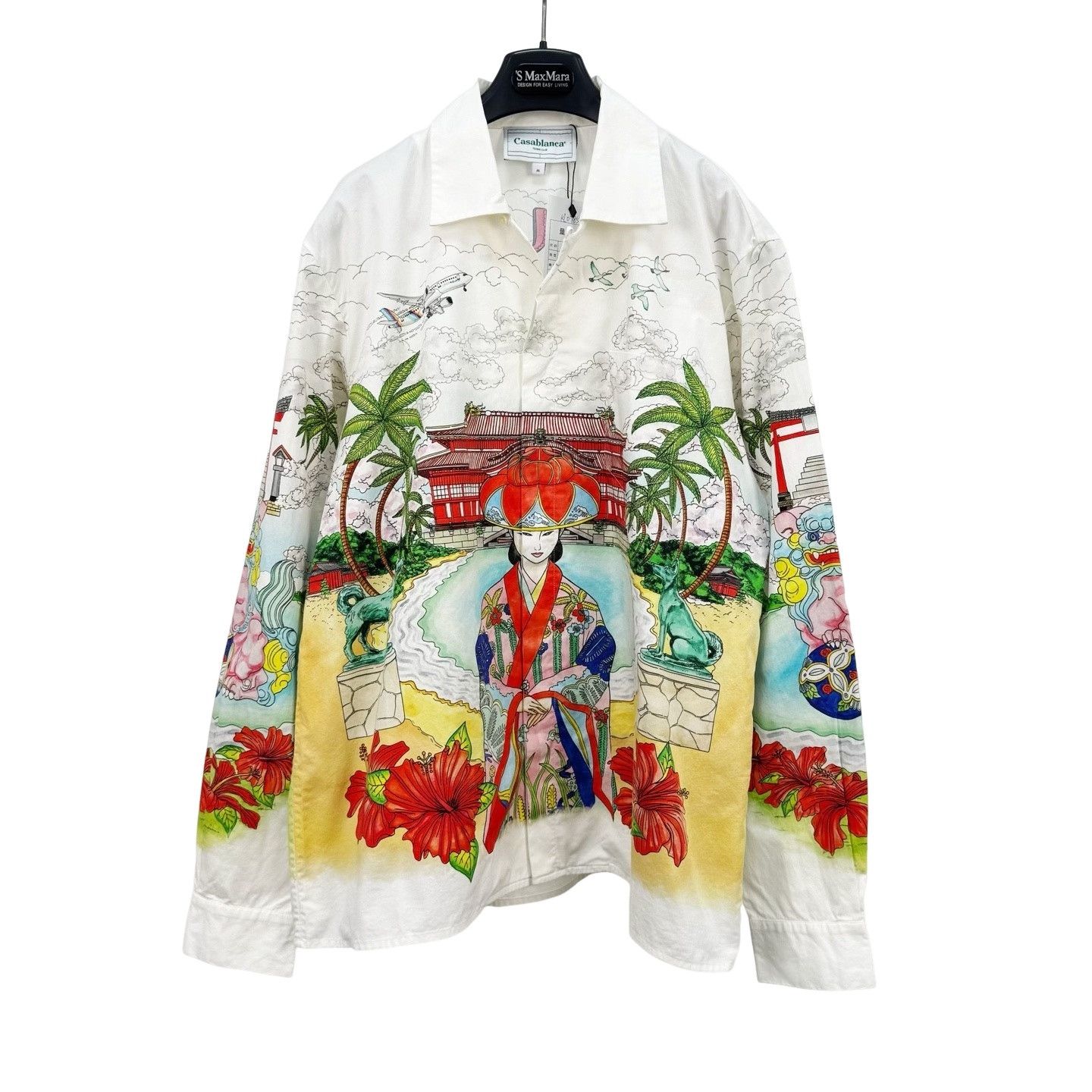 Casablanca Casablanca Geisha Graphic Printed Shirt M Size US M / EU 48-50 / 2 - 1 Thumbnail