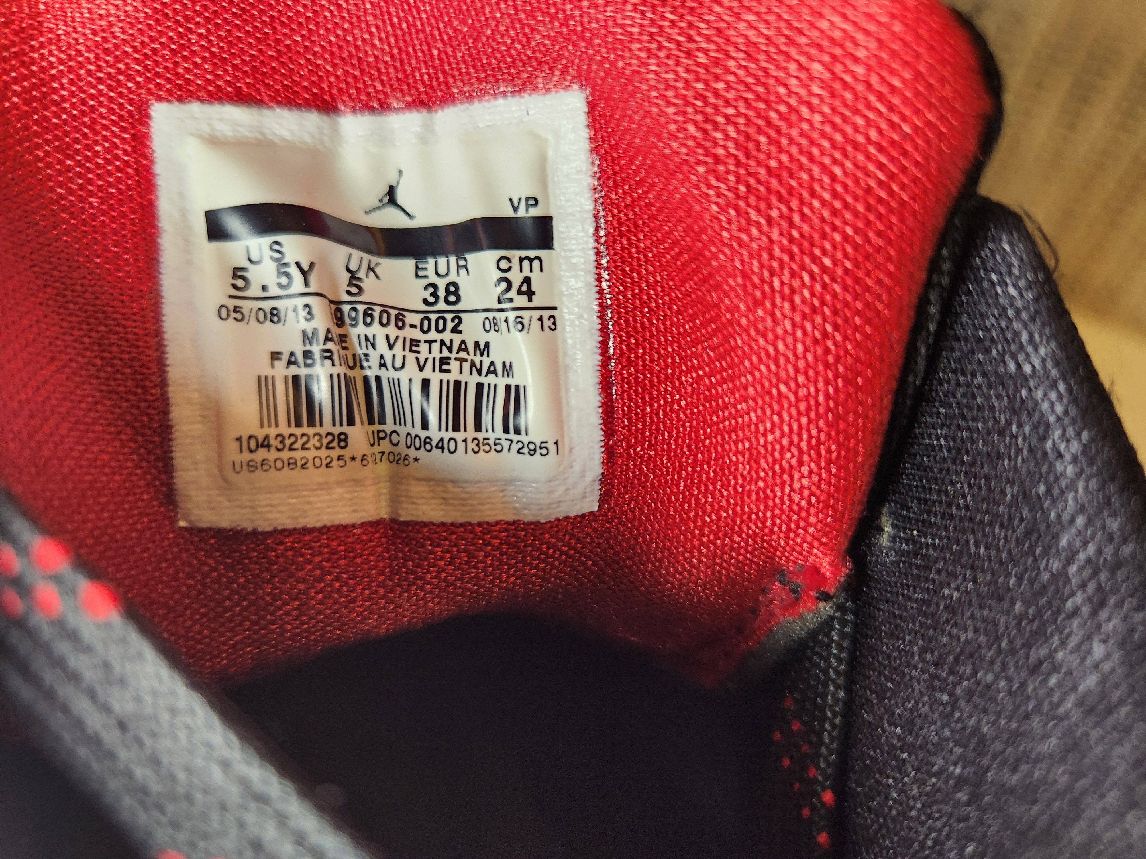 Nike AIR JORDAN ORIGIN Size US 5.5 / EU 38 - 8 Thumbnail