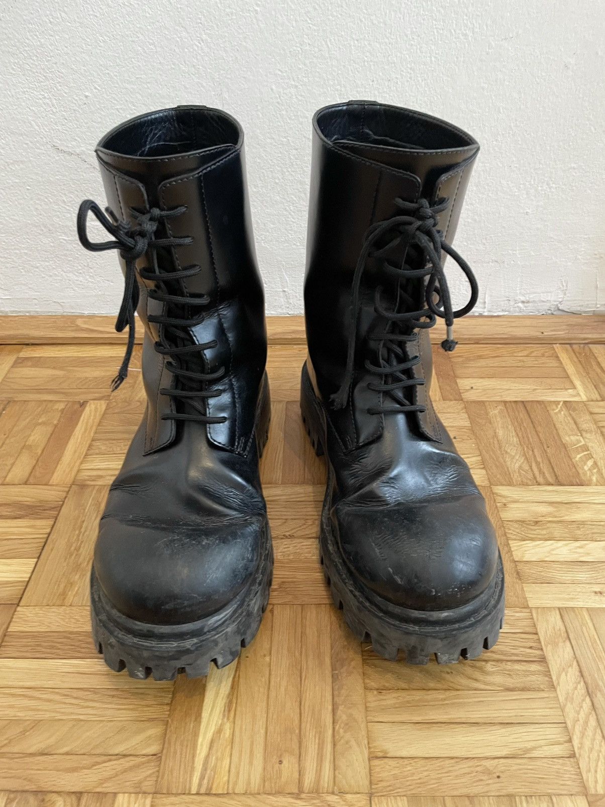 Balenciaga Balenciaga Sergeant Pull On Boots (41) Size US 10 / EU 43 - 3 Thumbnail