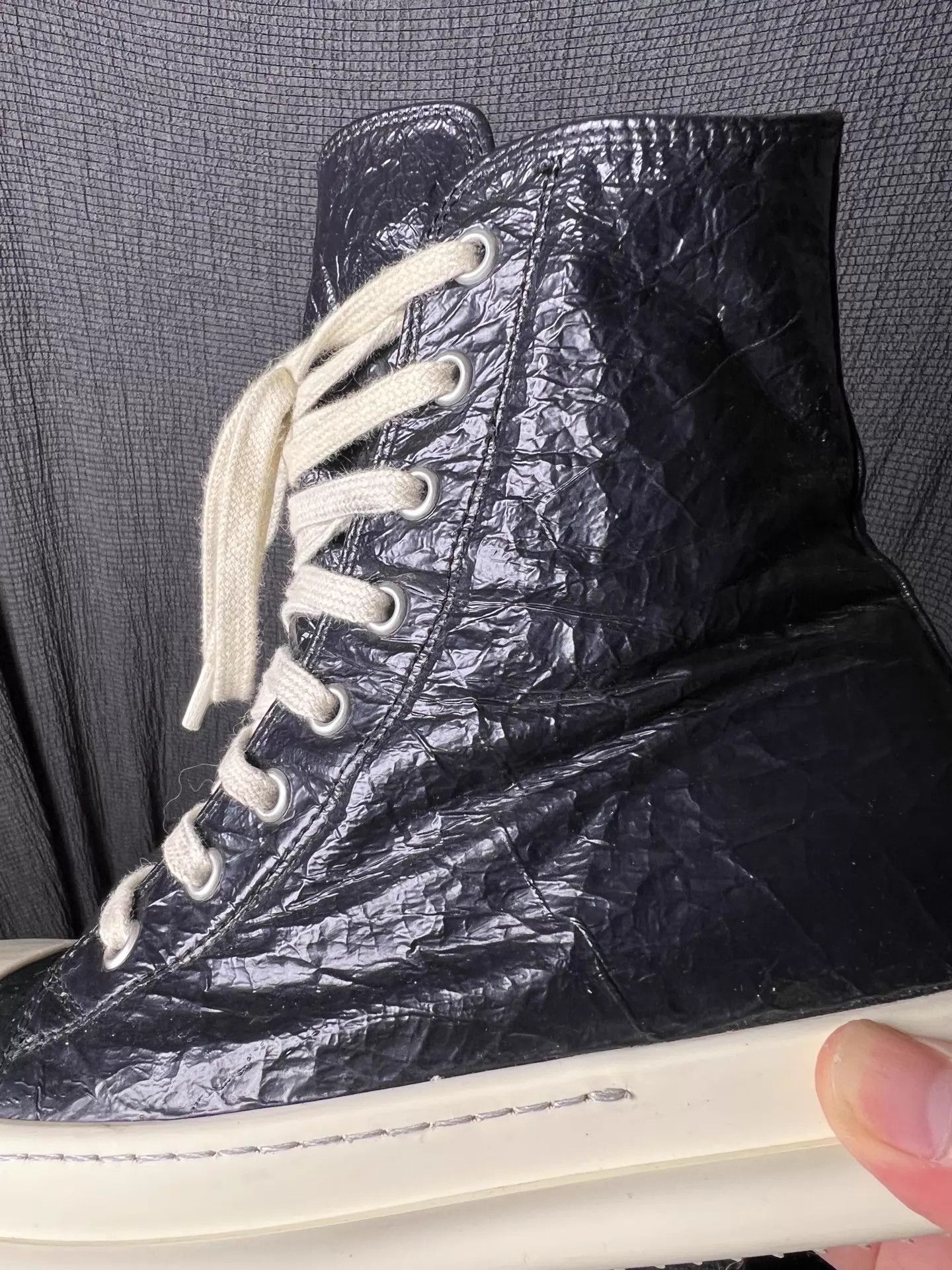 Rick Owens Rick Owens 25ss Tin-Paper Porous Big Converse 36-37 Size US 5.5 / IT 35.5 - 3 Thumbnail