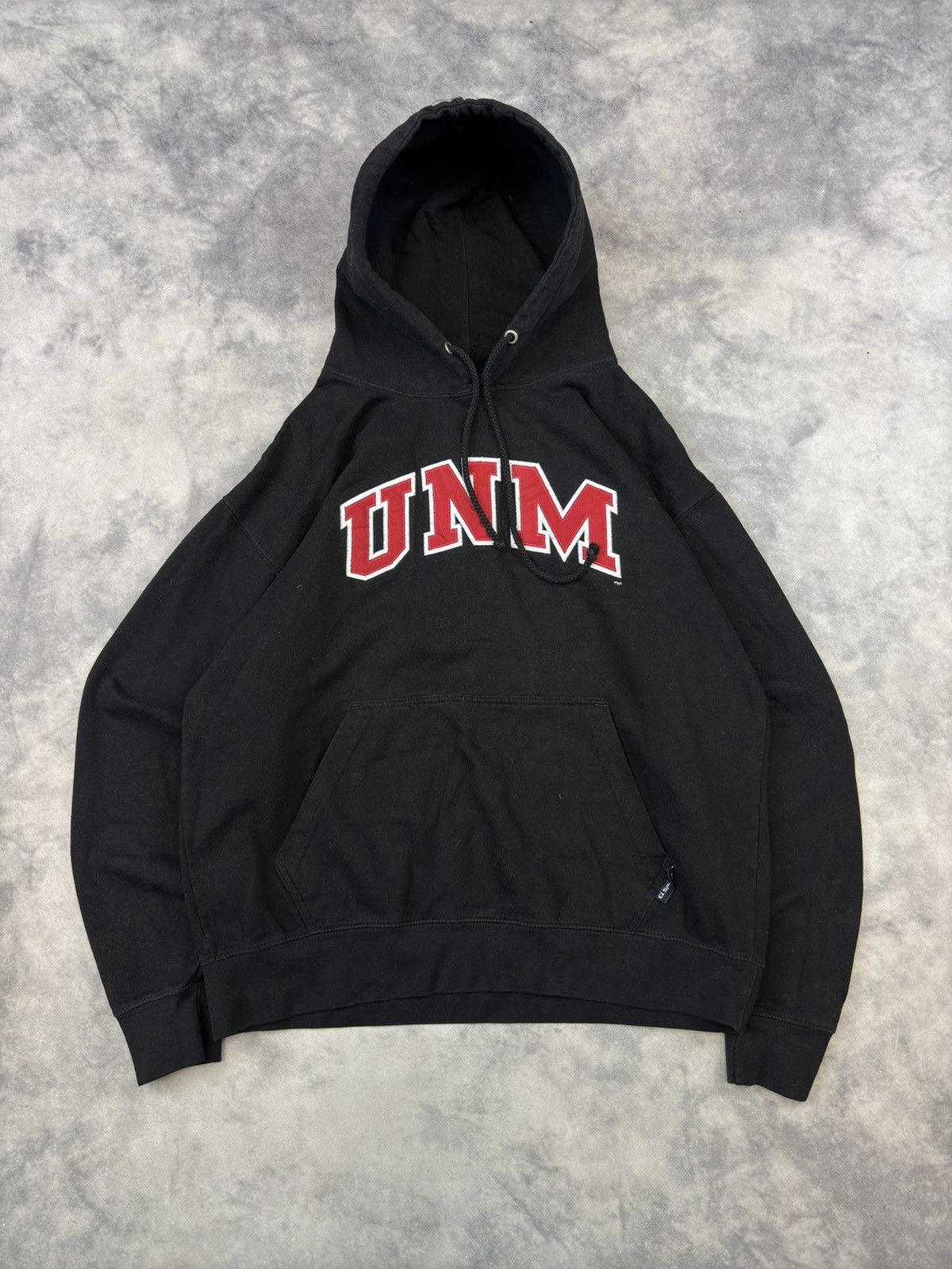 Vintage Vintage UNM Spellout Hoodie College University High School Size US L / EU 52-54 / 3 - 1 Thumbnail