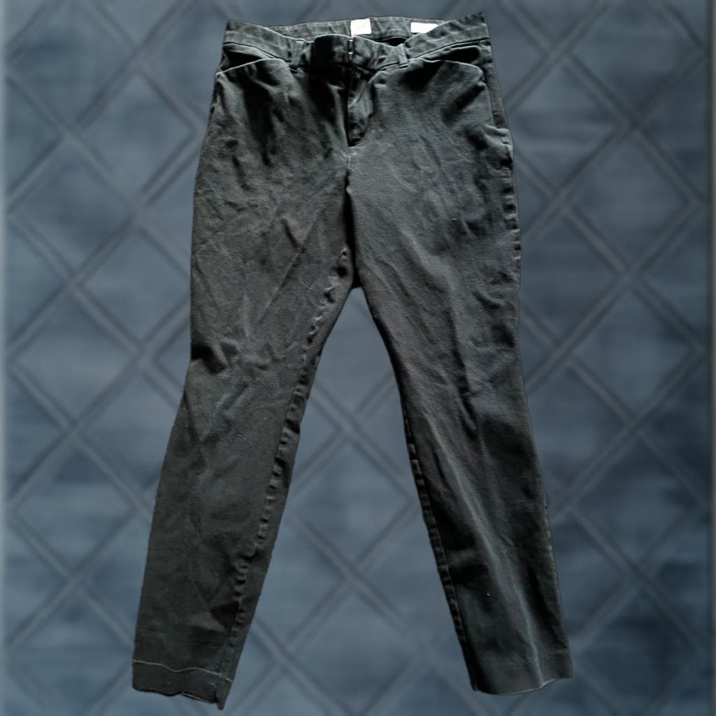 Gap Gap Pants Women's 10 Signature Skinny Ankle Black Stretch Denim Size 32" / US 10 / IT 46 - 1 Thumbnail