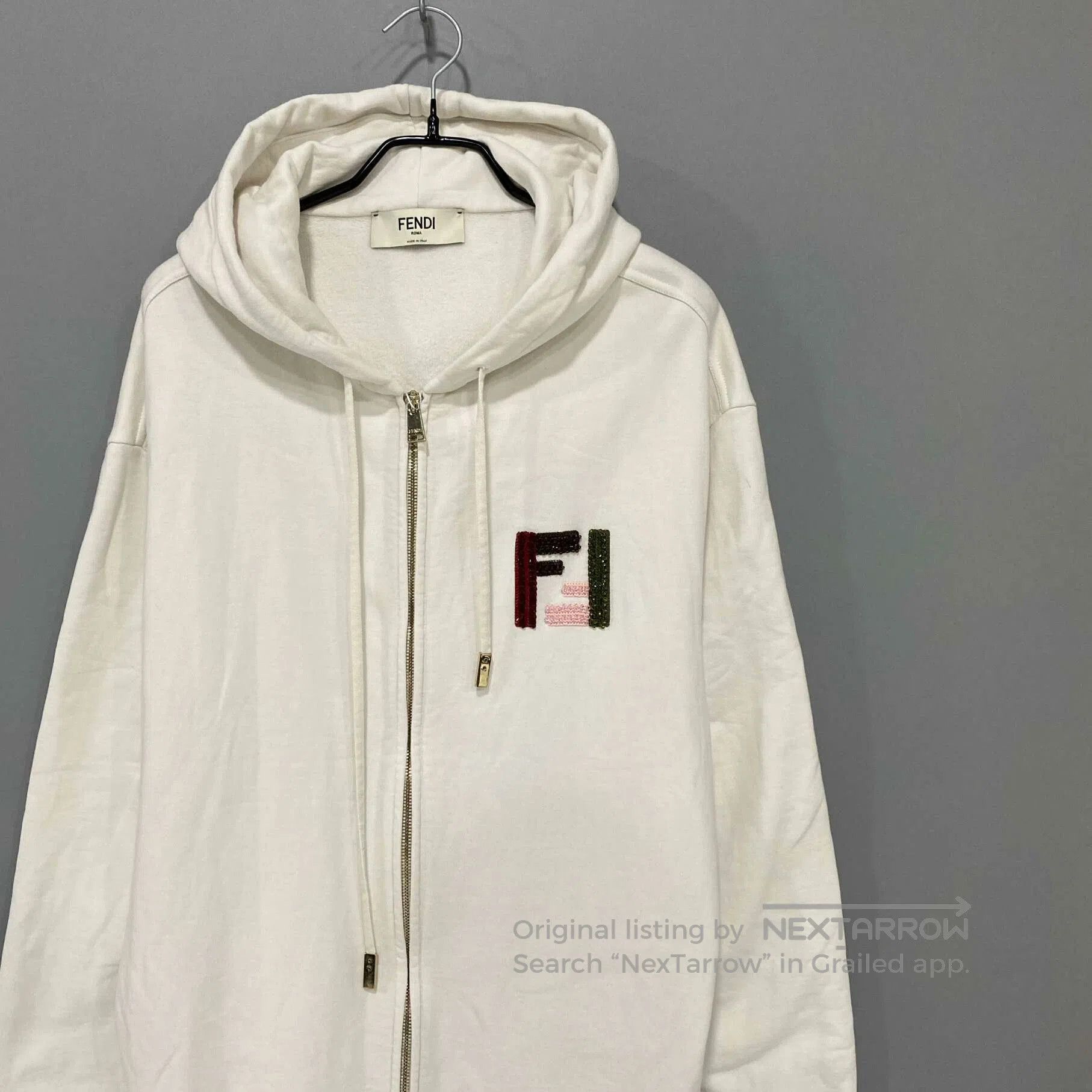 Fendi FENDI 2024 Sequin Logo Zip Jacket. Size US M / EU 48-50 / 2 - 1 Thumbnail