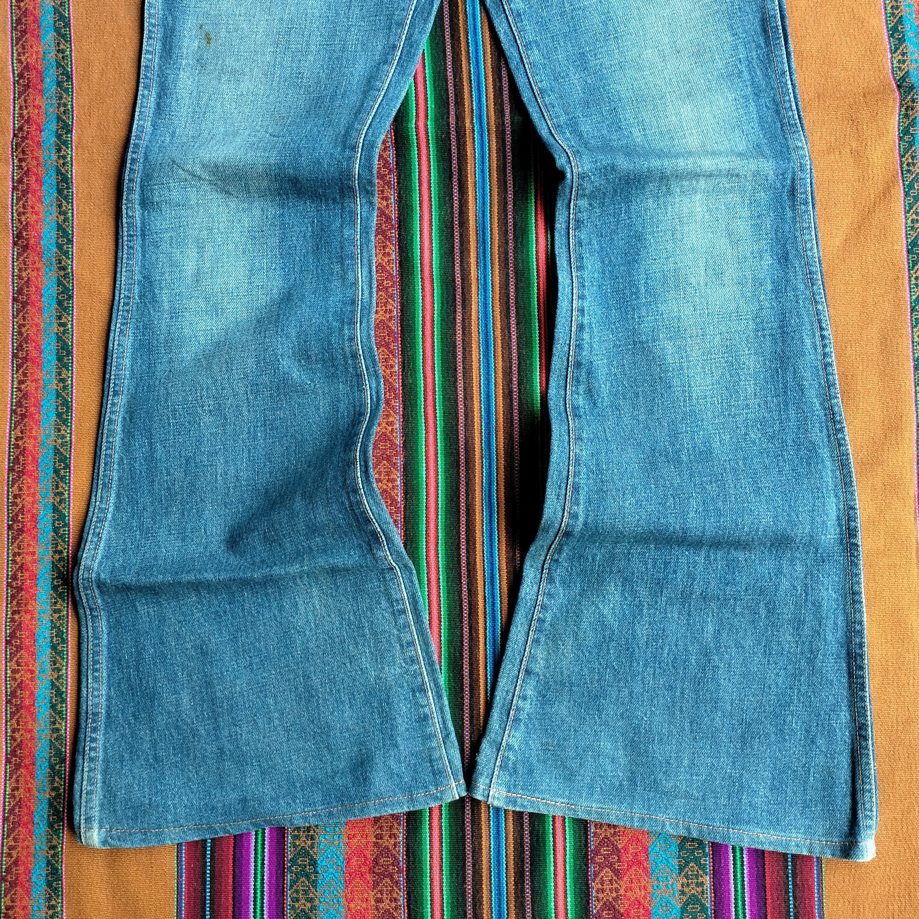 Big John Big John japan front pocket flare denim Size US 27 - 4 Thumbnail