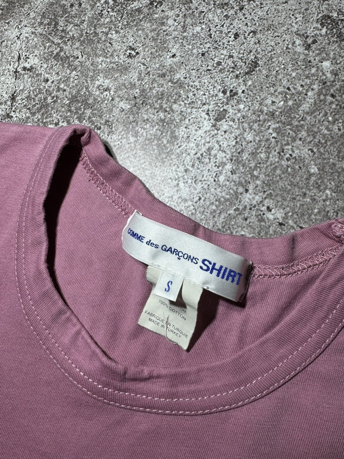 Comme des Garcons Comme des Garçons pink t-shirt Size US S / EU 44-46 / 1 - 5 Thumbnail