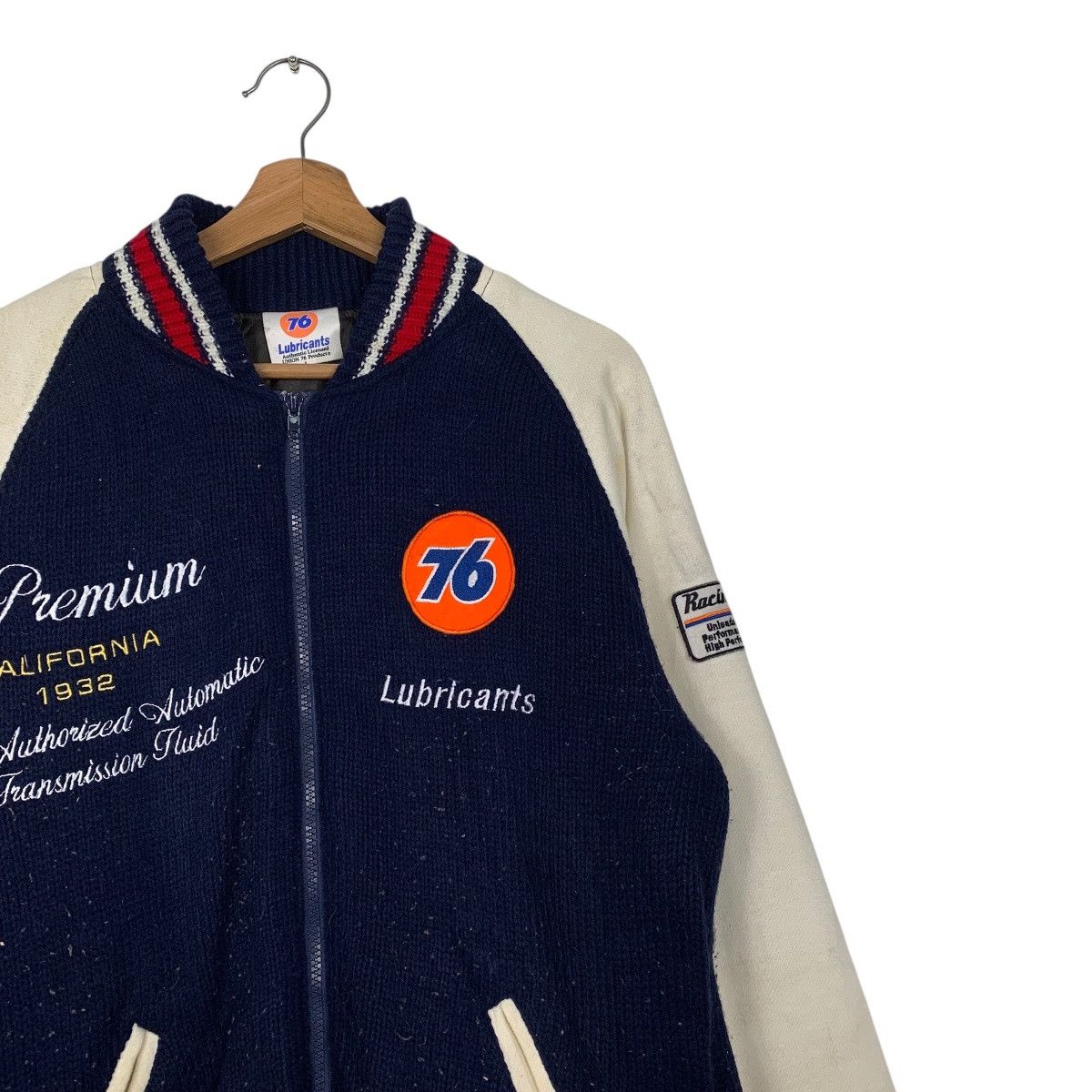 Japanese Brand Union Lubricant 76 Varsity Jacket Size US M / EU 48-50 / 2 - 5 Thumbnail