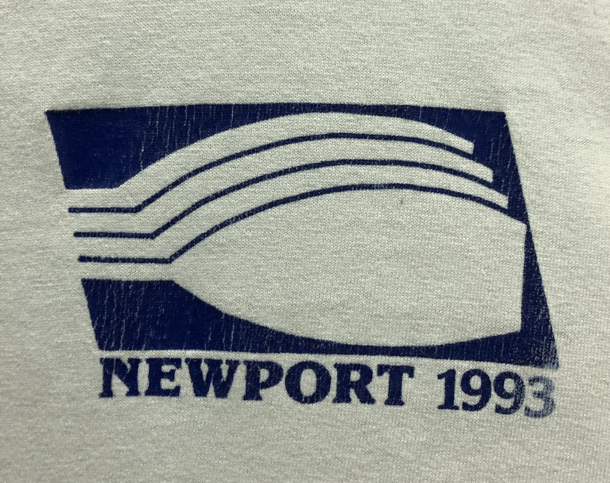 Vintage Vintage Anvil Newport 1993 Regatta Made In Usa Shirt Size US L / EU 52-54 / 3 - 4 Thumbnail