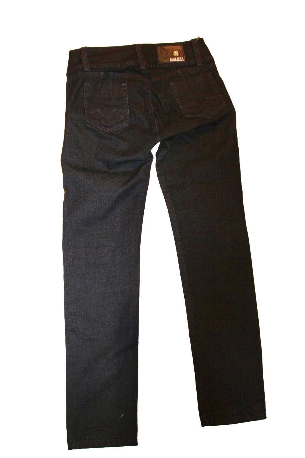 Diesel Diesel Womens Denim Dark Wash Straight Leg Jeans Size 10 Size 32" / US 10 / IT 46 - 2 Thumbnail