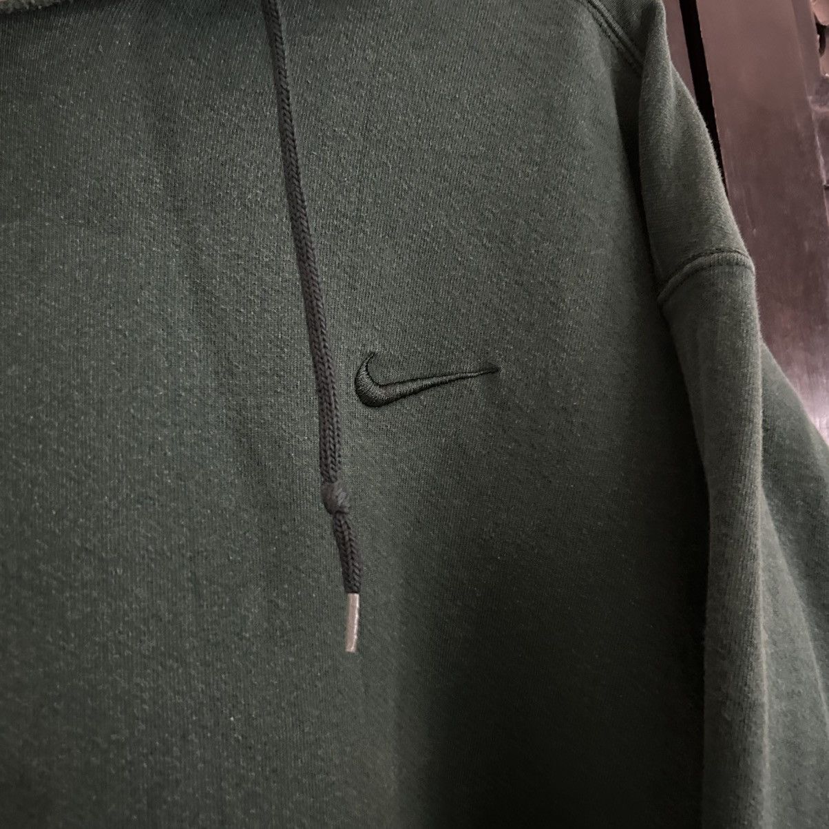 Nike VTG Made In USA Forest Green Nike Hoodie Size US XL / EU 56 / 4 - 2 Thumbnail
