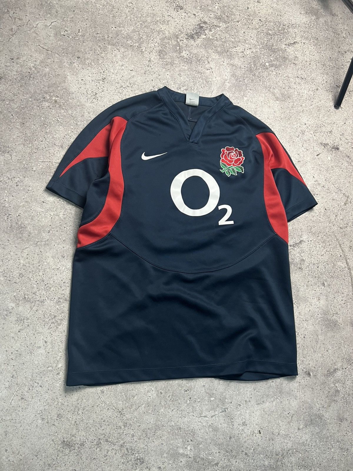 Nike Vintage Y2K Nike O2 90s Jersey T-Shirt Tee Size M Size US M / EU 48-50 / 2 - 2 Thumbnail