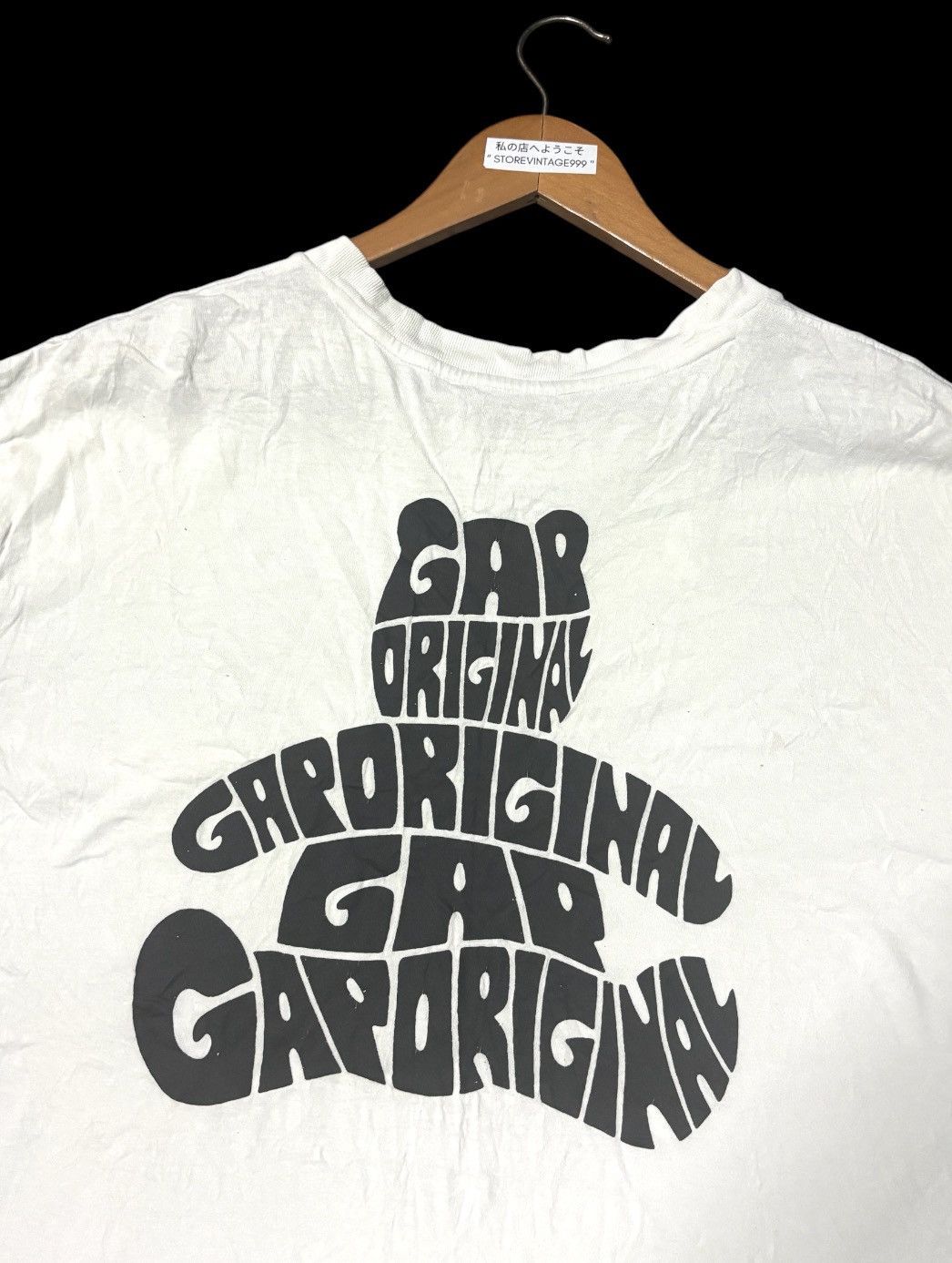 Gap COMBO 2 TEE GAP BRANNAN BEAR WHITE AND BLACK TSHIRT TEE💥 Size US L / EU 52-54 / 3 - 6 Thumbnail