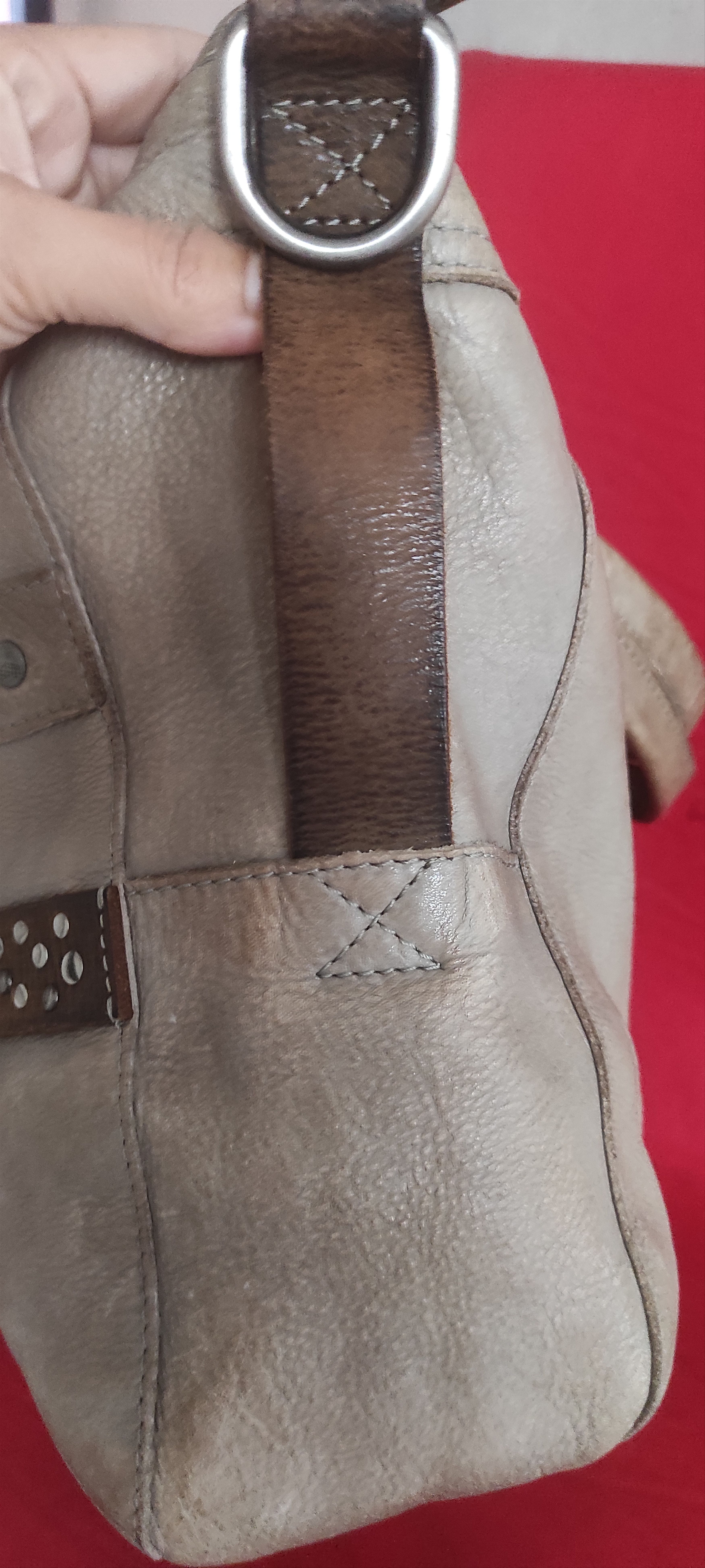 Genuine Leather Noosa Amsterdam Cow Leather Classic Shopper Handbag Size ONE SIZE - 6 Thumbnail