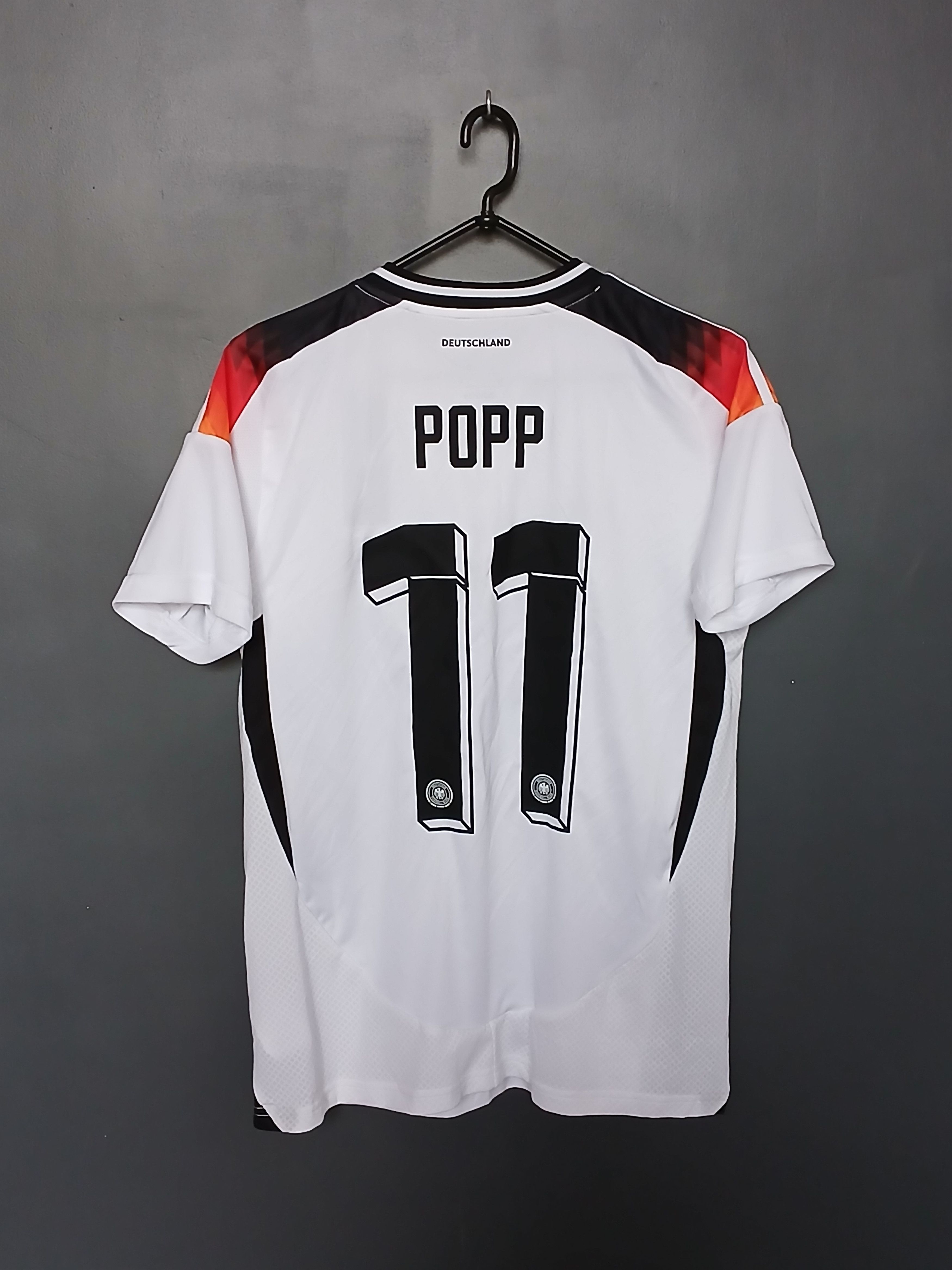 Adidas New Germany National Football Team 24/25 Home Jersey T-Shirt Size L / US 10 / IT 46 - 2 Thumbnail
