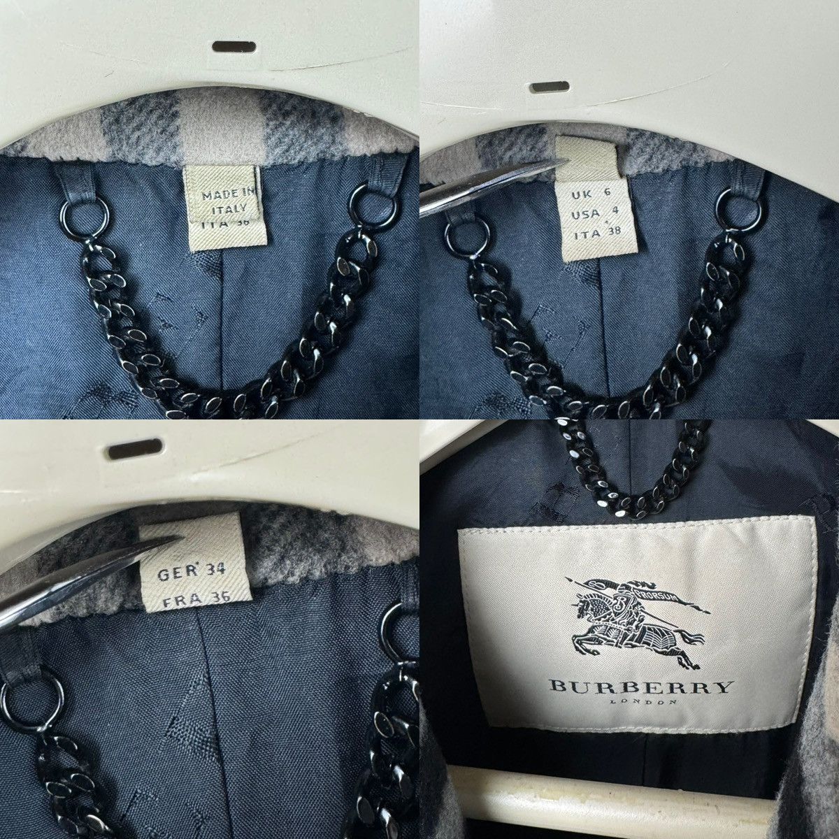 Burberry BURBERRY LONDON WOMANS LUXURY COATS TRENCH ENGLANG Size XS / US 0-2 / IT 36-38 - 5 Thumbnail