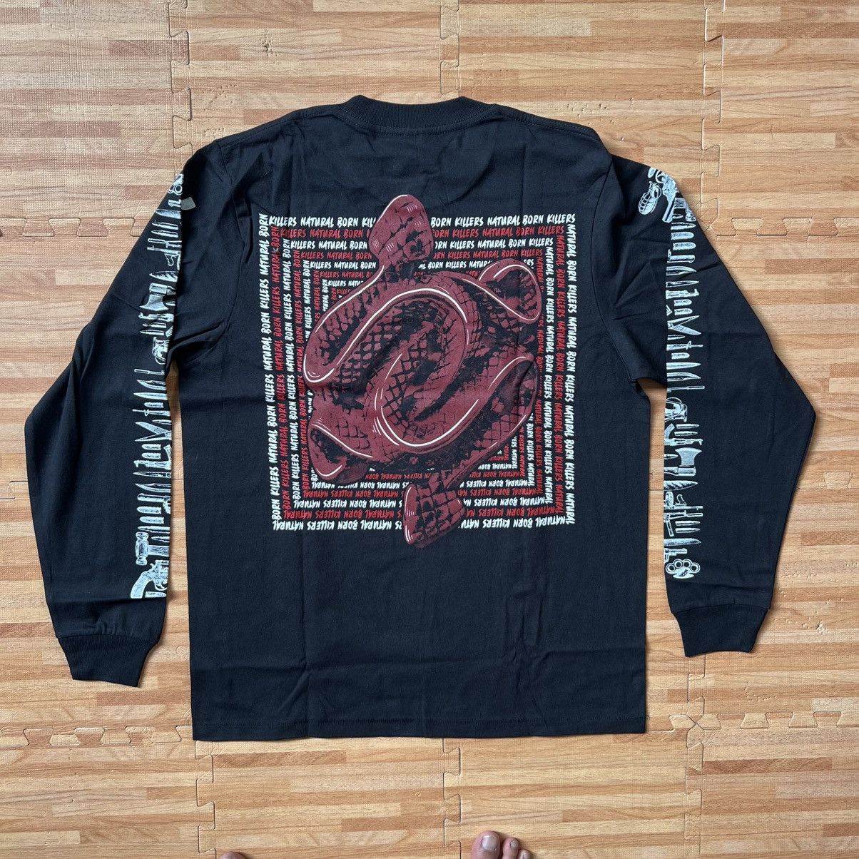 Other Natural Born Killers LS inspired design by Carcass Metal Size US L / EU 52-54 / 3 - 2 Thumbnail