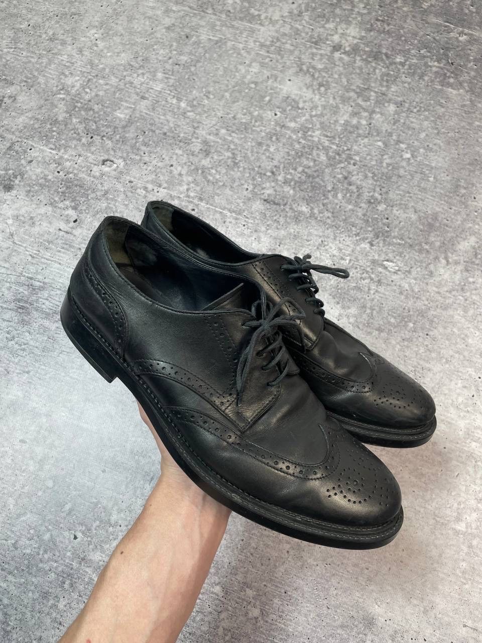 Tod's Vintage Tods Leather Derby Brouge Oxford Shoes Y2K Size US 10 / EU 43 - 1 Thumbnail