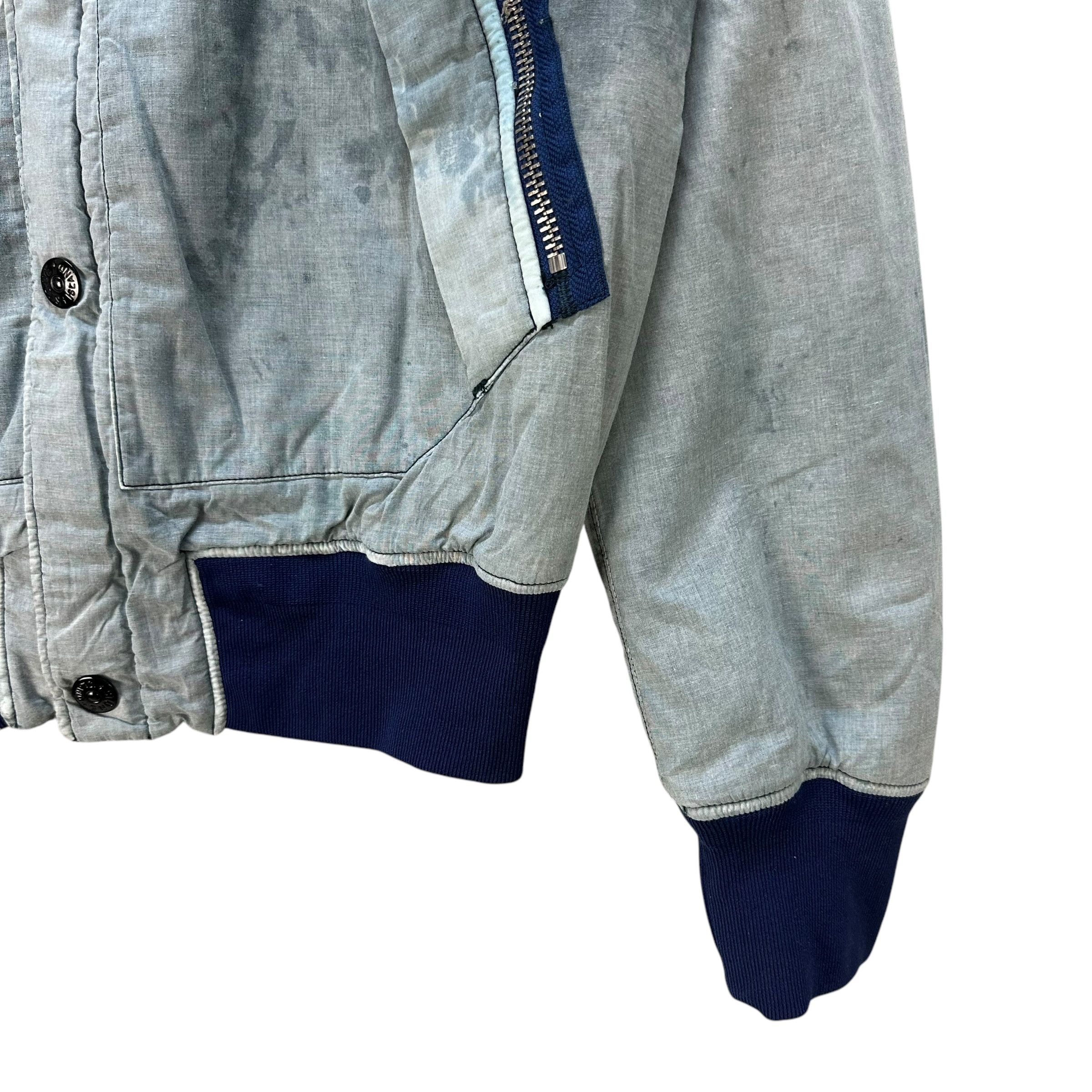 Stone Island Trashed STONE ISLAND Puffer Hooded Jacket #A82-1994 Size US L / EU 52-54 / 3 - 9 Thumbnail