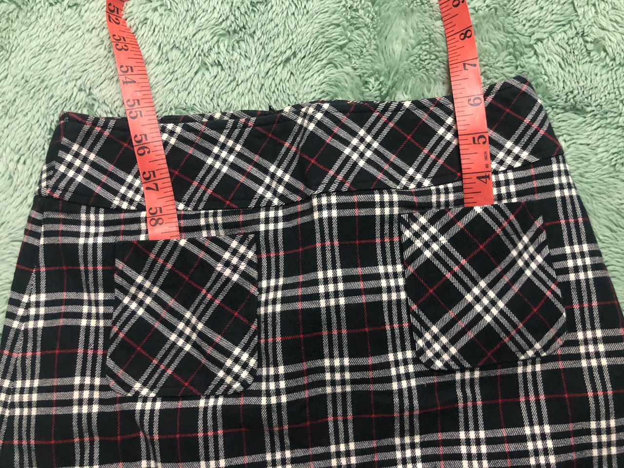Burberry Burberry Blue Label Black Tartan Mini Skirt Size 26" / US 2 / IT 38 - 4 Thumbnail