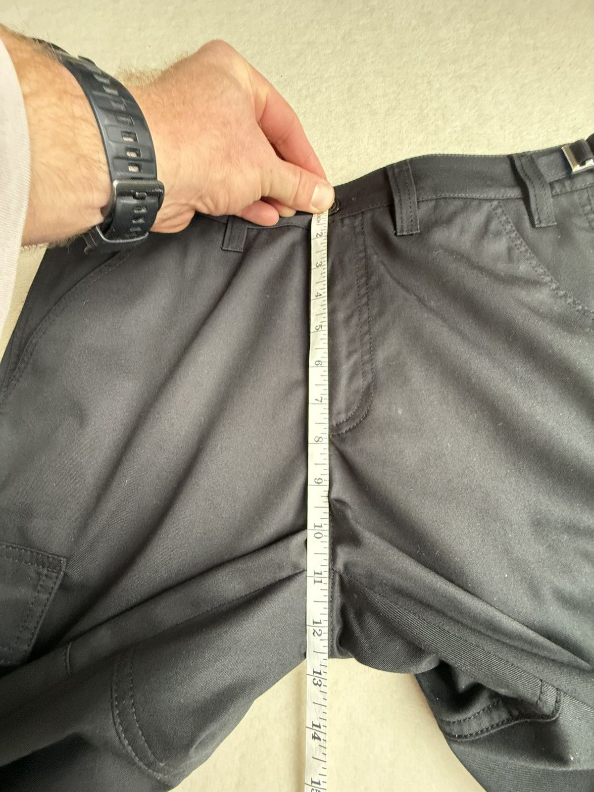 Celine $1.5k Celine logo black cargo pants jeans Hedi Slimane 48 Size US 32 / EU 48 - 9 Thumbnail