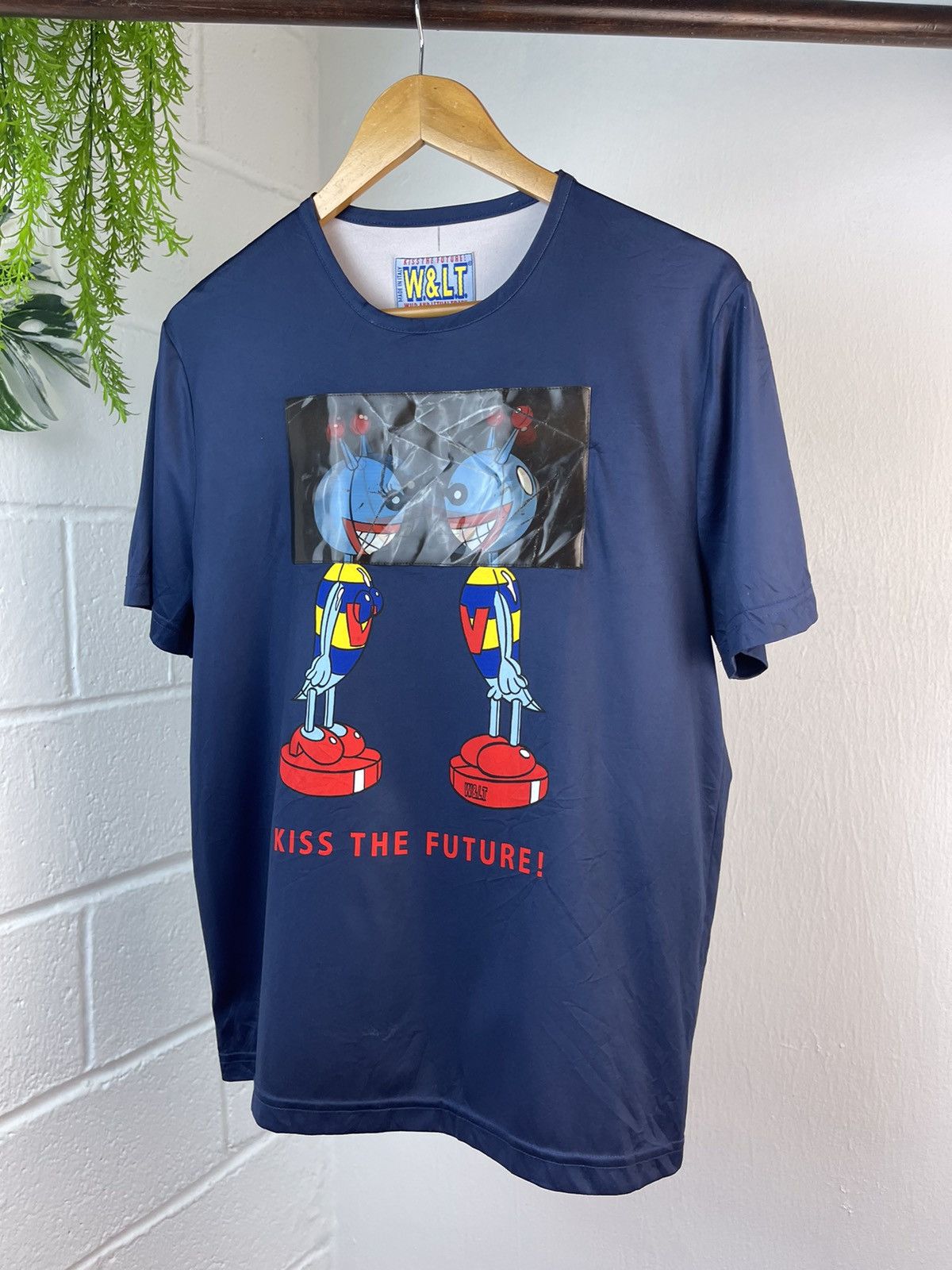 W&LT × Walter Van Beirendonck Rare 1998 W&LT Holographic Couple Jersey Size US L / EU 52-54 / 3 - 3 Thumbnail