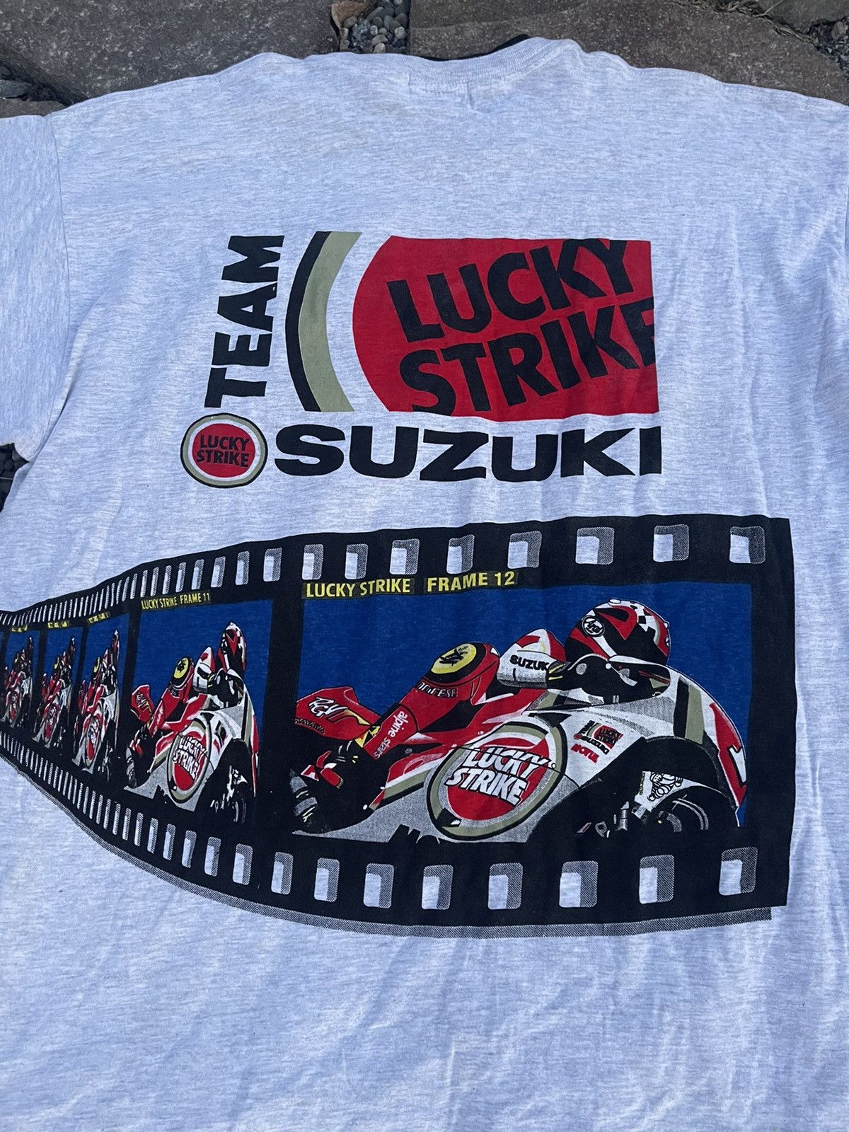 Grailed × Vintage 90’s Suzuki Lucky Strike Vintage Moto Racing T-shirt tee Size US XL / EU 56 / 4 - 13 Thumbnail
