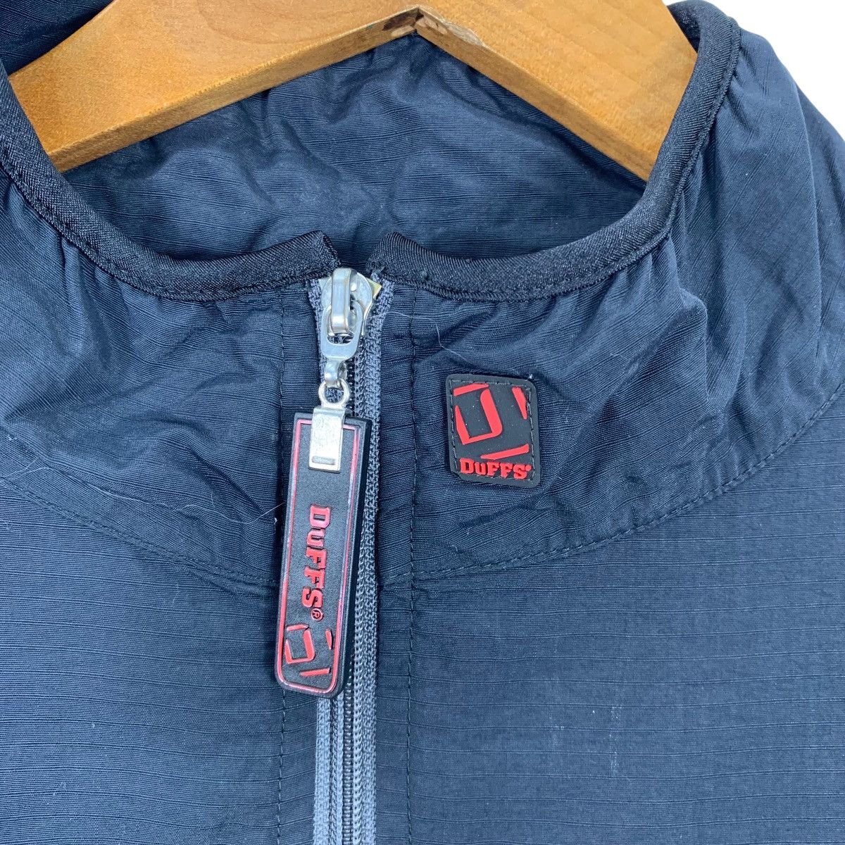 Vintage DUFFS Shoes Streetwear Skateboard Big Logo Spellout Jacket Size US XL / EU 56 / 4 - 7 Thumbnail