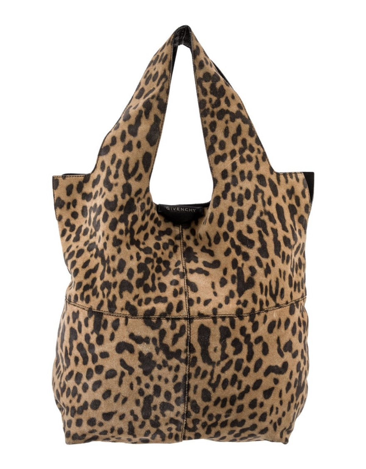 Givenchy Givenchy Leopard Print Suede Tote Bag woth Leather Trim Size ONE SIZE - 2 Thumbnail