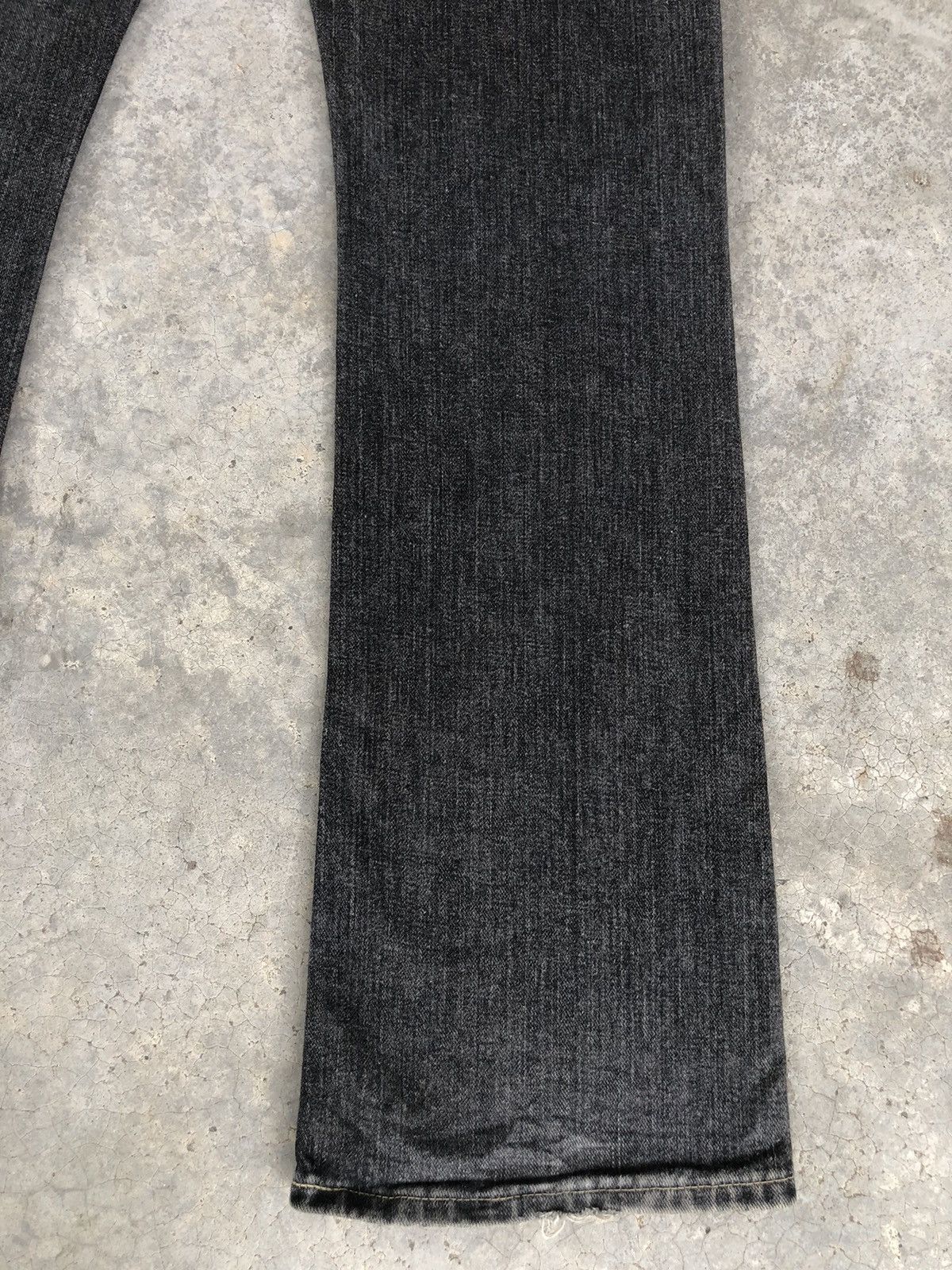 If Six Was Nine Japanese Lee Flared Jeans Distressed Jeans Size US 32 / EU 48 - 13 Thumbnail