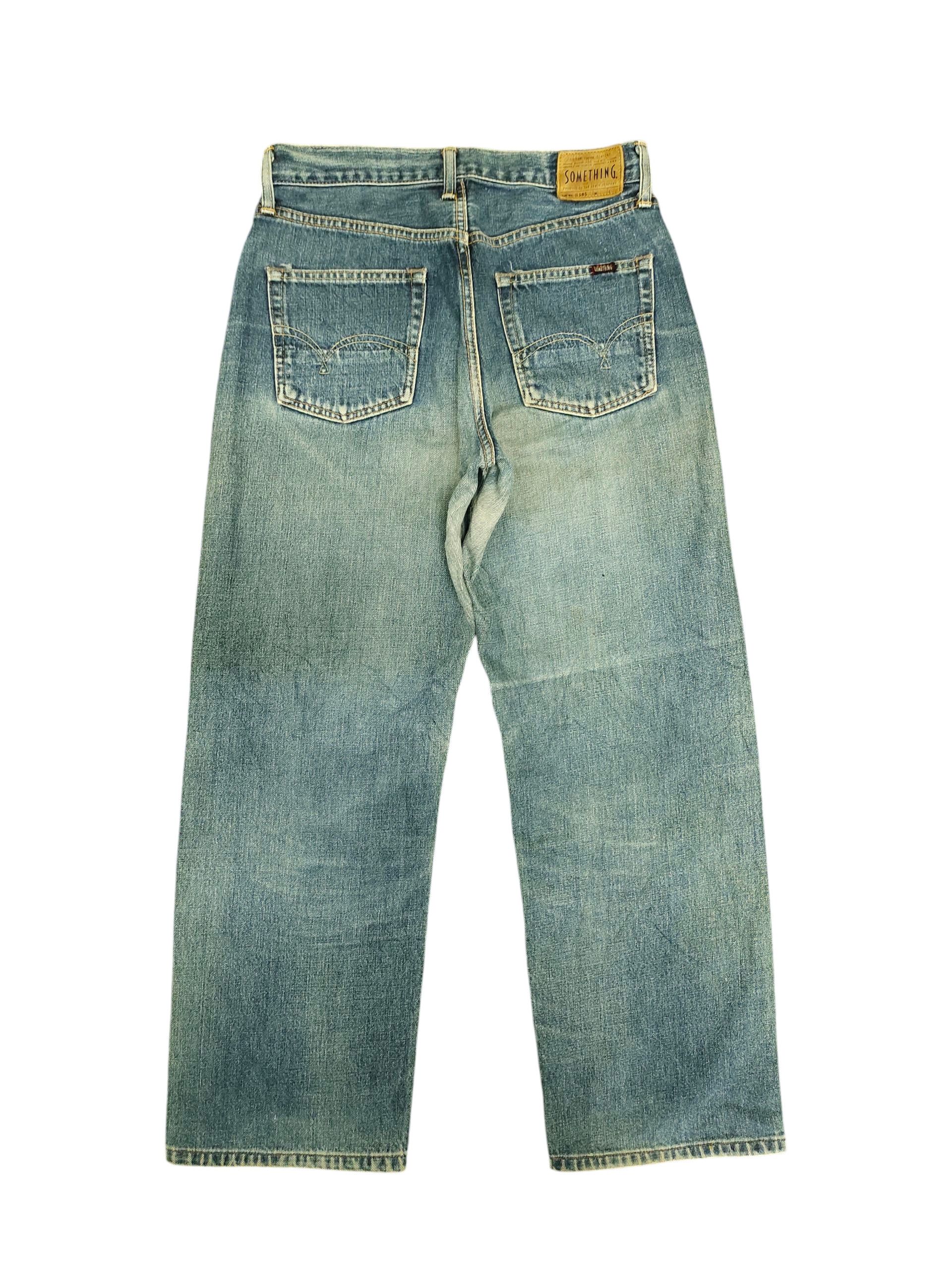 Comme des Garcons × Undercover Edwin Something Selvedge Clawmark Distress Denim Jeans Size US 30 / EU 46 - 8 Thumbnail