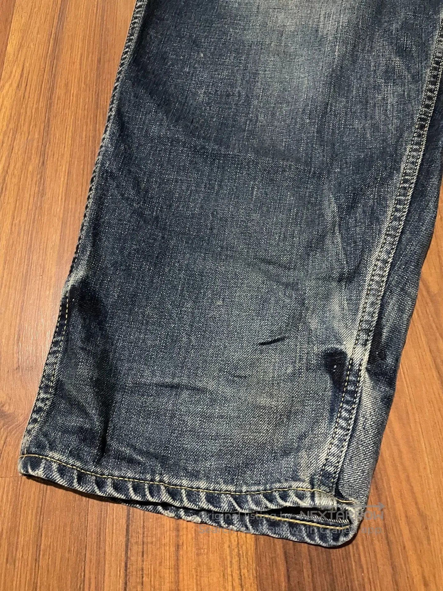 Madness MADNESS 19SS Baggy Suspender Jeans. Size US 30 / EU 46 - 3 Thumbnail