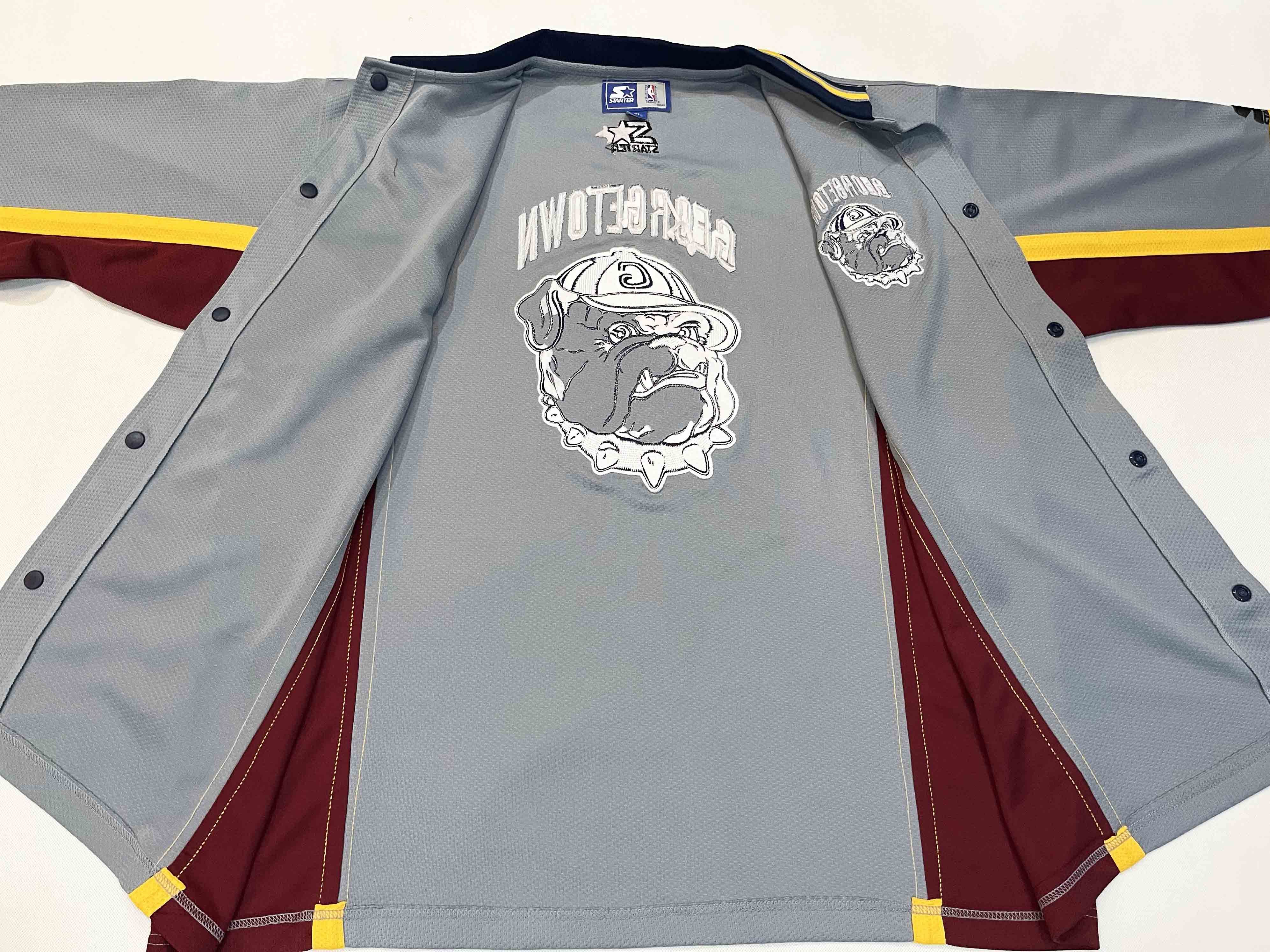 NCAA × Starter × Vintage Vintage Starter NCAA Georgetown Hoyas Baseball Jersey Size US XL / EU 56 / 4 - 6 Thumbnail