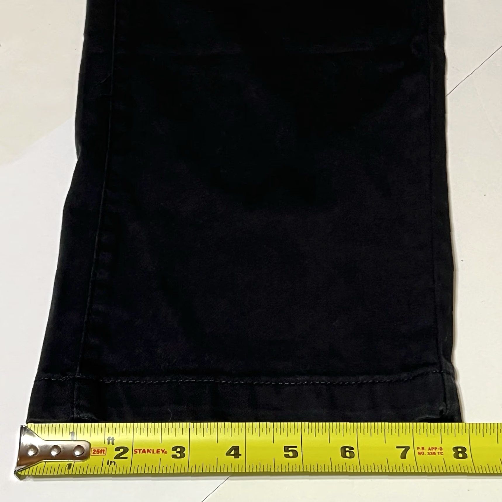 Vintage DEVIL-DOG Dungarees Chino Pants Mens 36x32 36x31 Black NWT Vintage? Military Logo 5-Pocket Straight Front Classic Fit Clothing Size US 36 / EU 52 - 7 Thumbnail