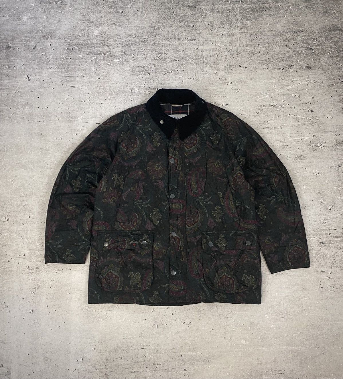 NOAH x BARBOUR BEDALE WAXED JACKET VERY RARE LUXURY OLDMONEY - Main Image